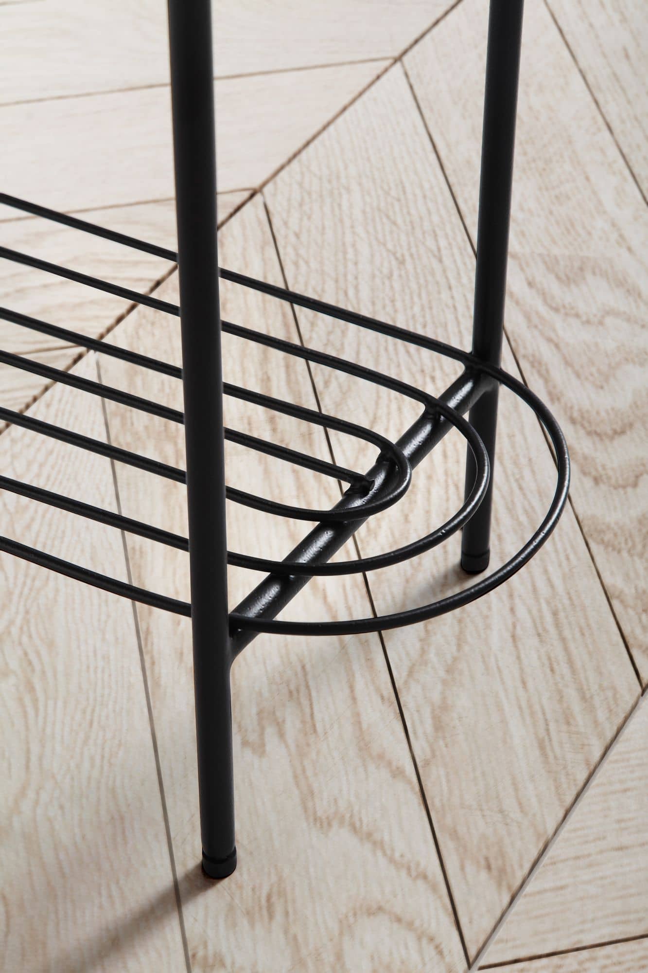 Pflanzgefäß Metall 51x65x22 cm Pflanzkübel Schwarz mit Gestell und Ablage Pflanzgefäß Metall 51x65x22 cm Pflanzkübel Schwarz mit Gestell und Ablage