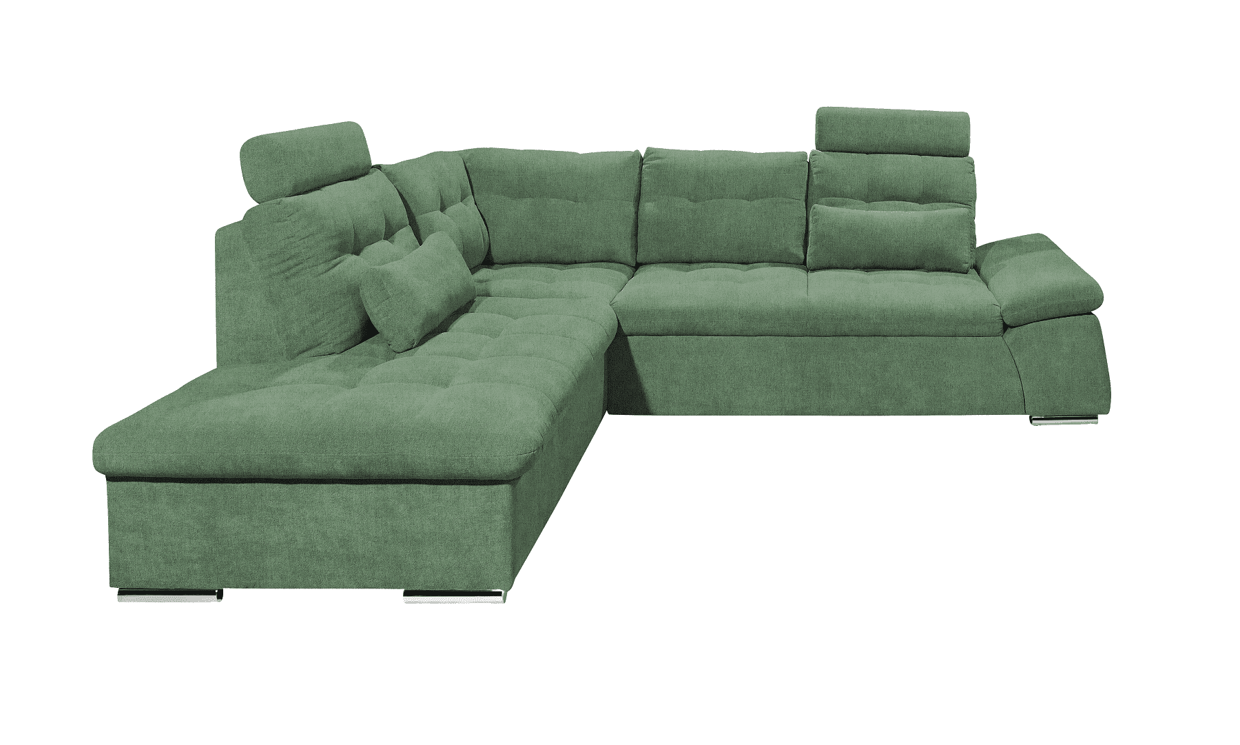 Ecksofa Medan von Ed Exciting Design Winter Moss – Modernes Sofa mit Schlaffunktion & Glow Mikrofaser Ecksofa Medan von Ed Exciting Design Winter Moss – Modernes Sofa mit Schlaffunktion & Glow Mikrofaser