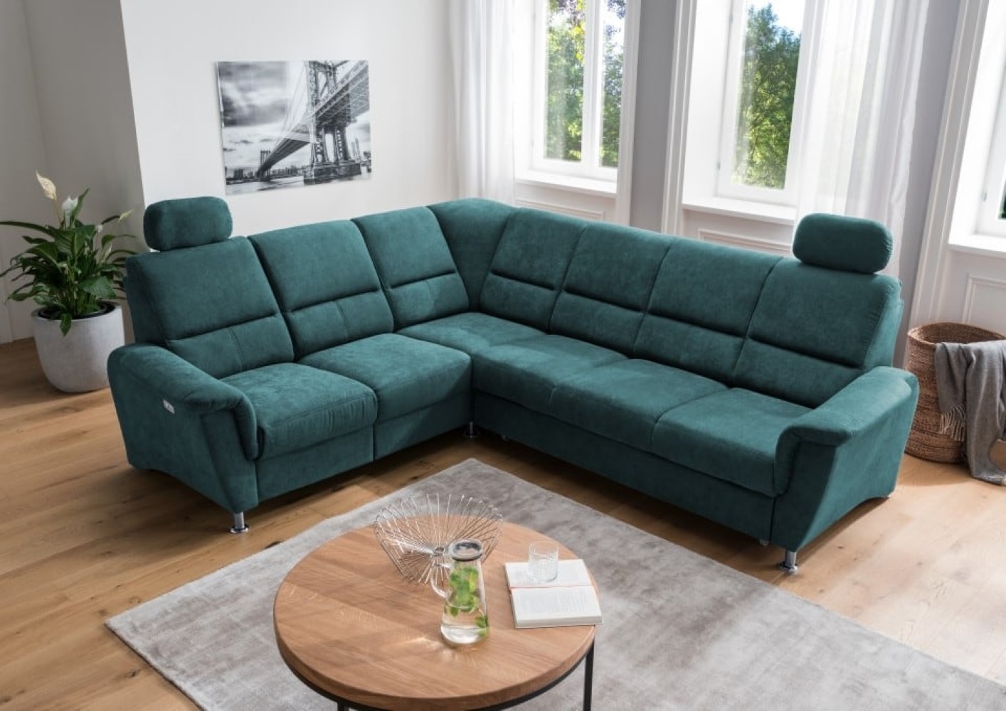 Ecksofa Parole von Benformato: Multifunktionaler Luxus mit Schlaffunktion und Relaxfunktion für Ihr Zuhause Ecksofa Parole von Benformato: Multifunktionaler Luxus mit Schlaffunktion und Relaxfunktion für Ihr Zuhause