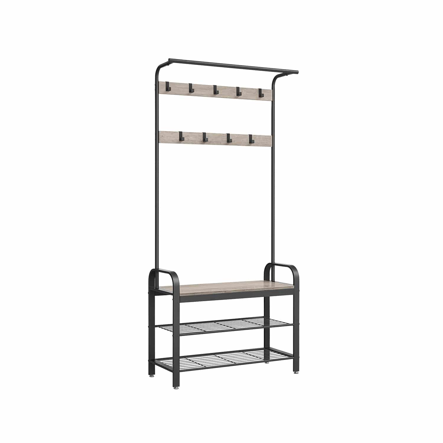 HSR400B02-1 VASAGLE Garderobenständer HSR400B02: Industrie-Design für Ihren Eingangsbereich