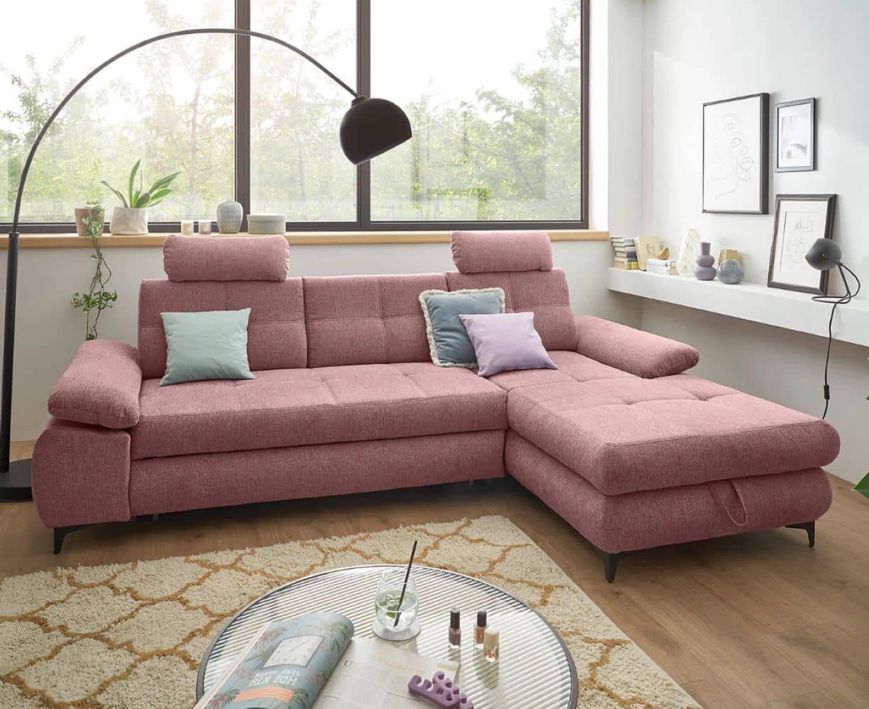 Ecksofa Altona von ED Exciting Design mit Schlaffunktion und Bettkasten – Stilvoll und Funktional Ecksofa Altona von ED Exciting Design mit Schlaffunktion und Bettkasten – Stilvoll und Funktional