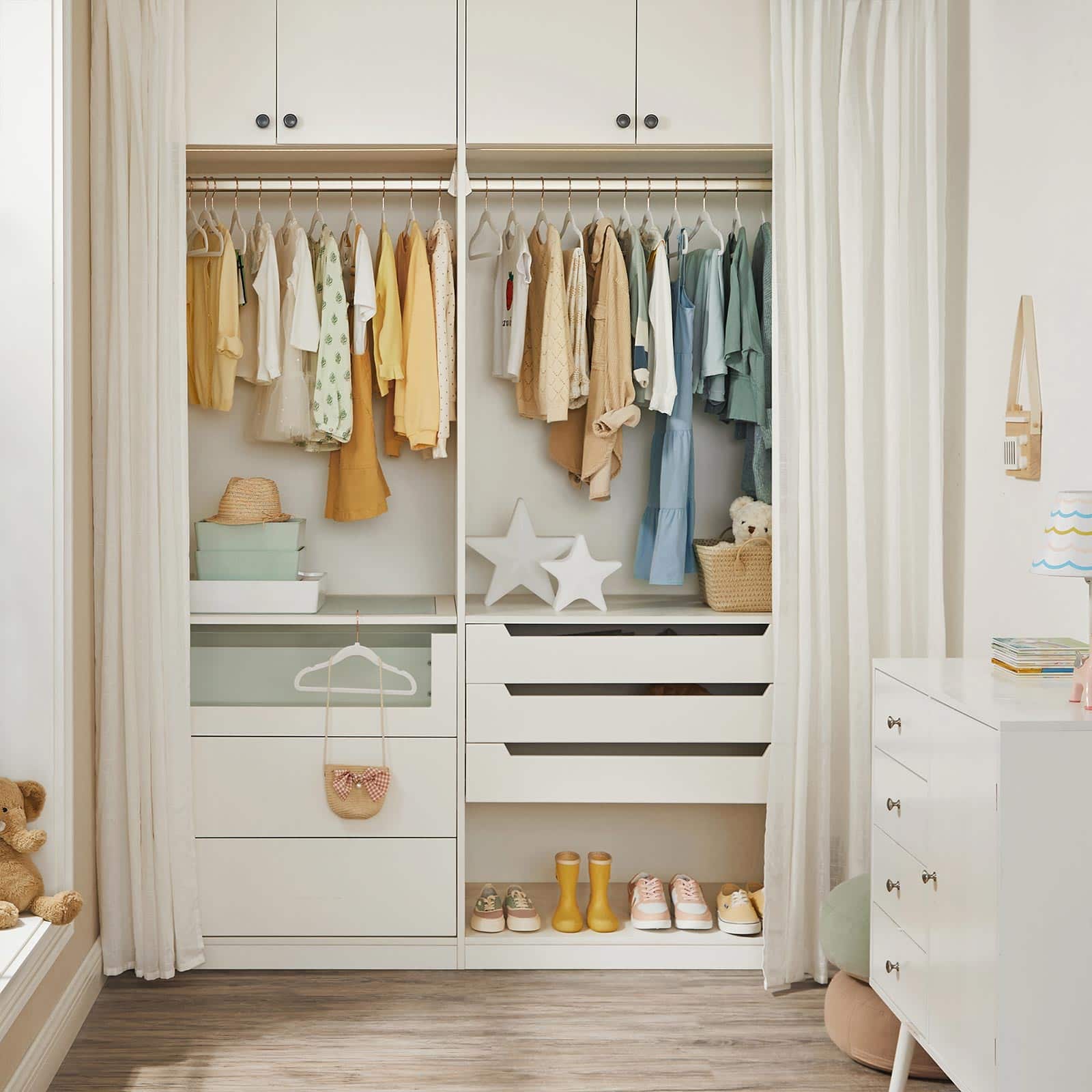 Samtbügel mit Haken in Roségold 50er Set-CRF027W01 Samtbügel mit Haken in Roségold 50er Set-CRF027W01