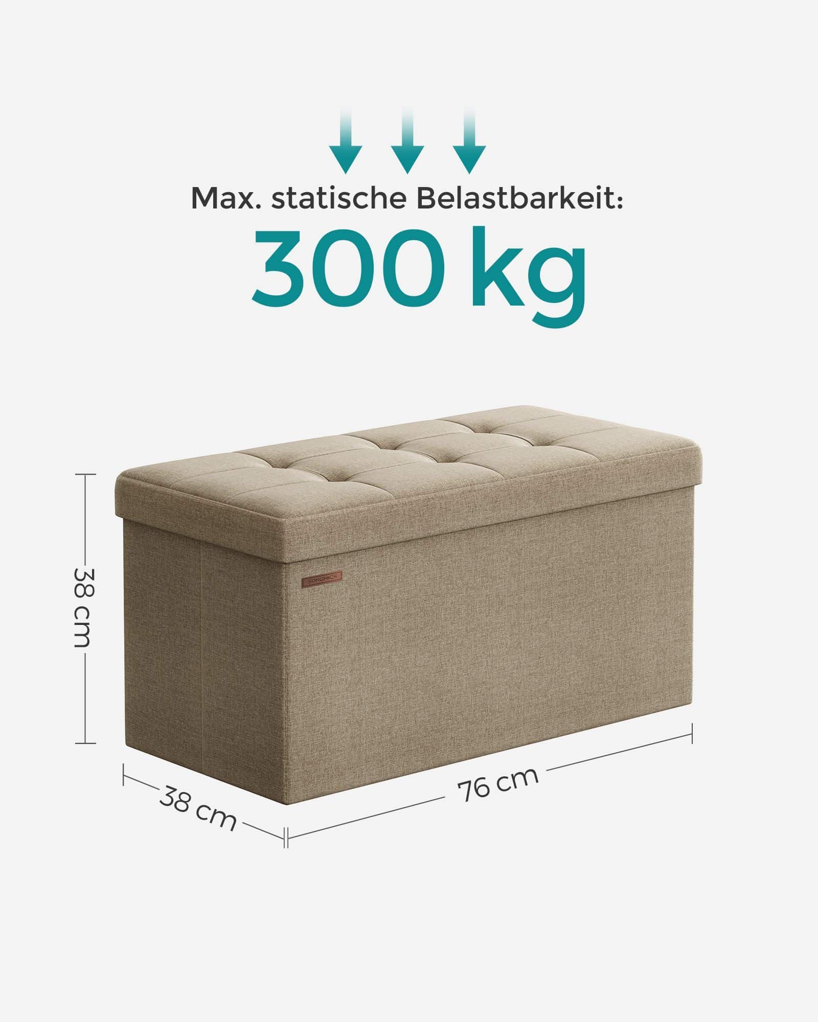 Sitzbank mit Stauraum schwarz Sitzbank mit Stauraum schwarz
