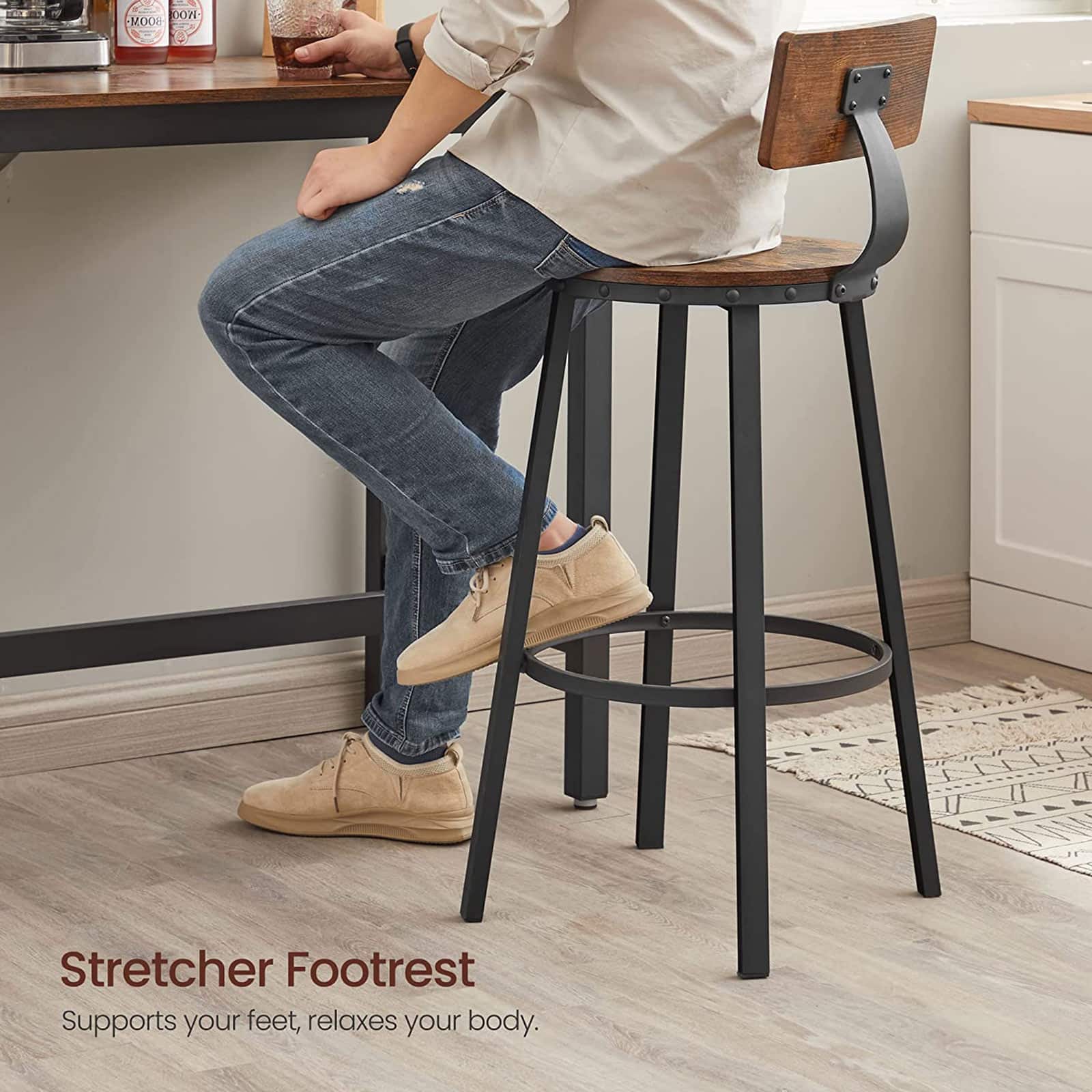 Industrie-Design Barhocker 2er Set-B34LBC026B01V1 Industrie-Design Barhocker 2er Set-B34LBC026B01V1