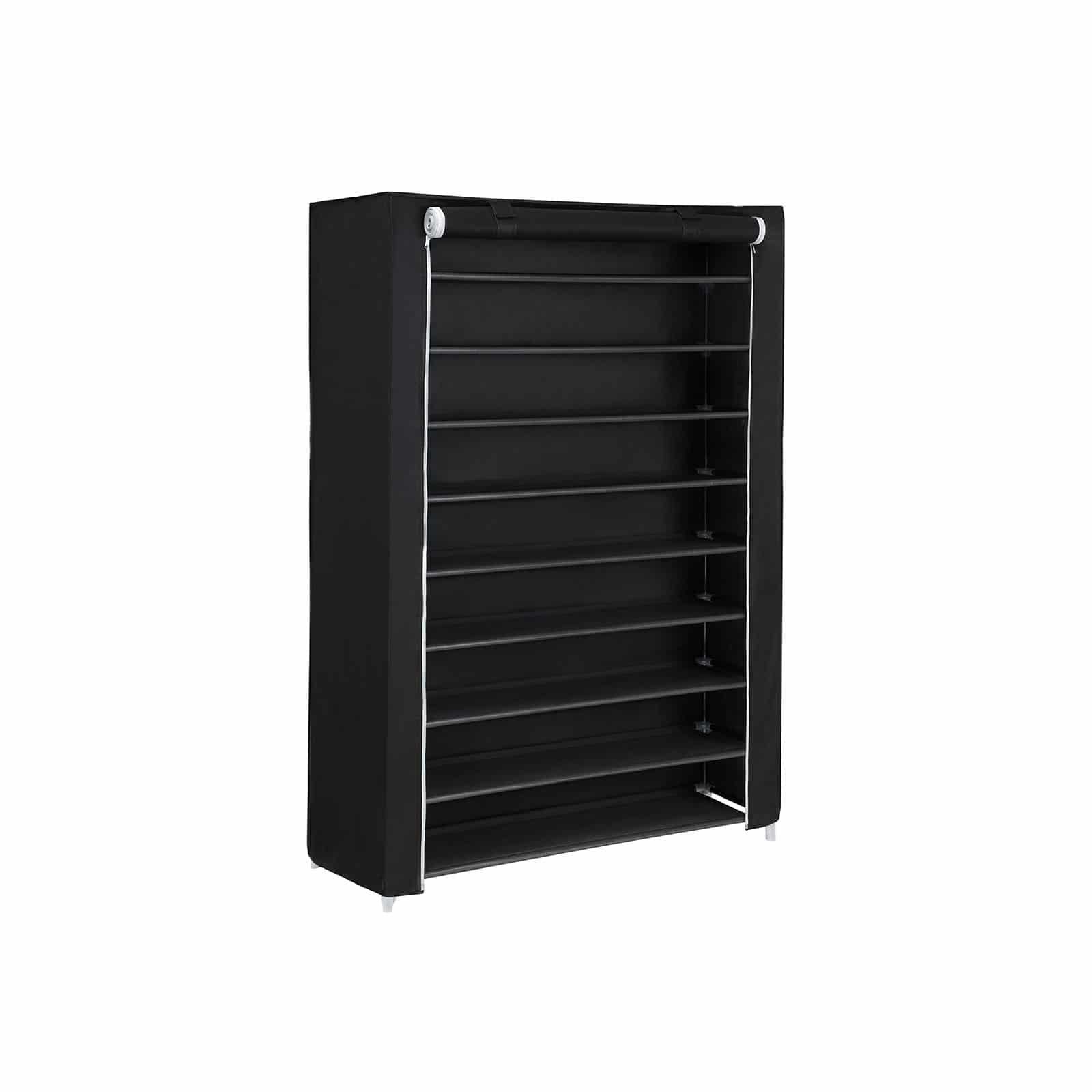 Schuhschrank mit Rolltür Schwarz-RXJ00HV1 Schuhschrank mit Rolltür Schwarz-RXJ00HV1