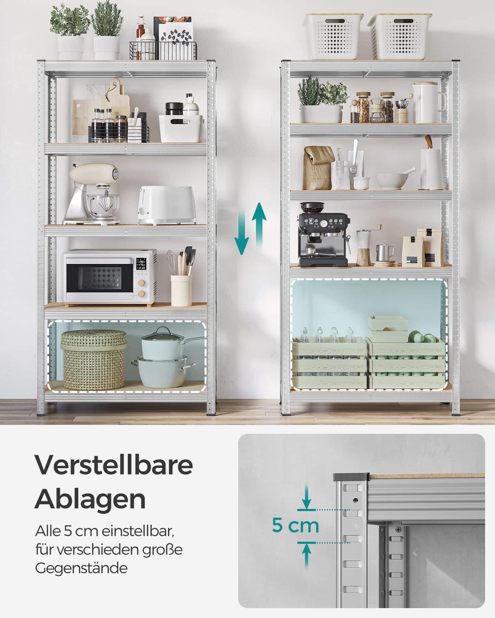 Lagerregal bis 875 kg belastbar-B34GLR40SV Lagerregal bis 875 kg belastbar-B34GLR40SV
