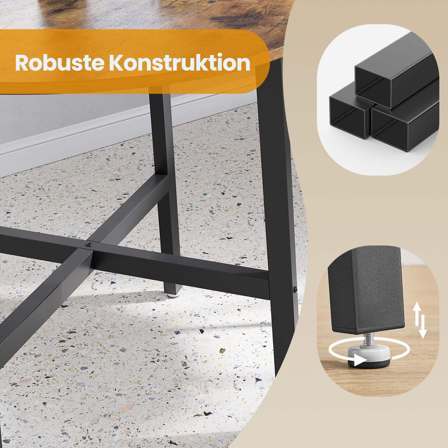 Runder Küchentisch 80 x 75 cm Runder Küchentisch 80 x 75 cm