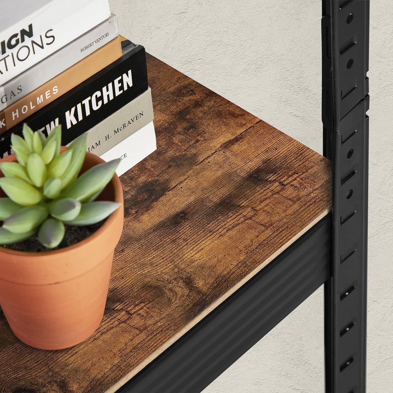 Schwerlast-Regal schmal mit 5 Ablagen-B34GLR037B01