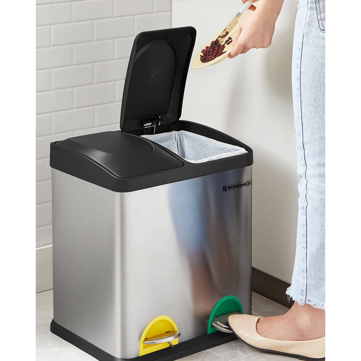 Mülltrenner 30 Liter (2 x 15 L)-LTB30L