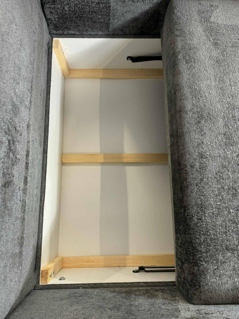 Sofa Bill Grau mit Schlaffunktion & Bettkasten – Myhomelando