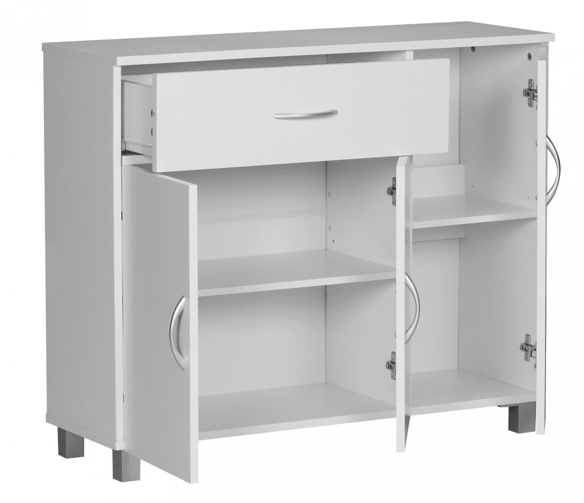 35976-WOHNLING-Sideboard-Weiss-90-x-75-cm-WL1-334-WL1-_4 Design Sideboard SETE 90 x 75 x 30 cm Weiß