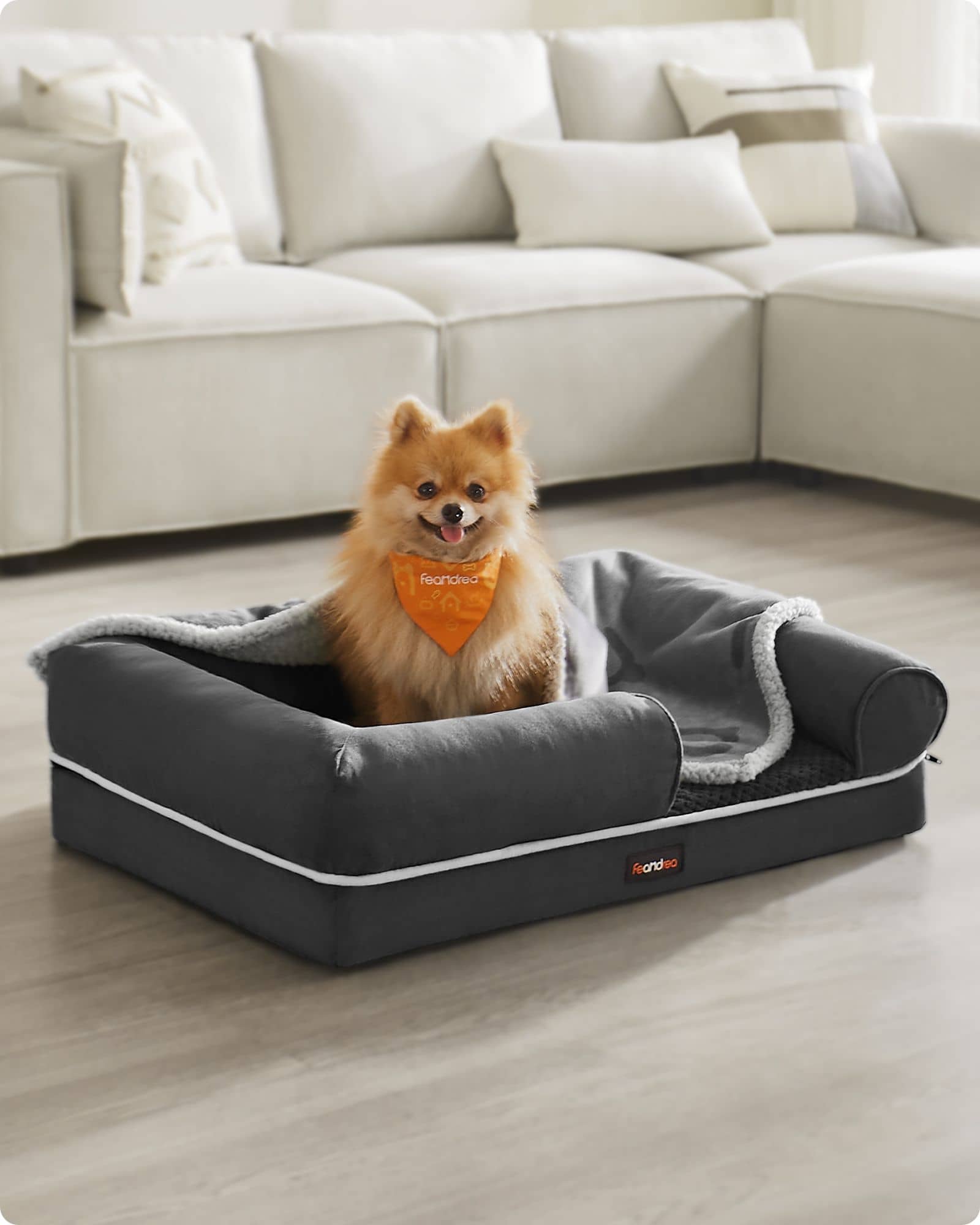 Hundebett Bezug abnehmbar und waschbar Hundebett Bezug abnehmbar und waschbar