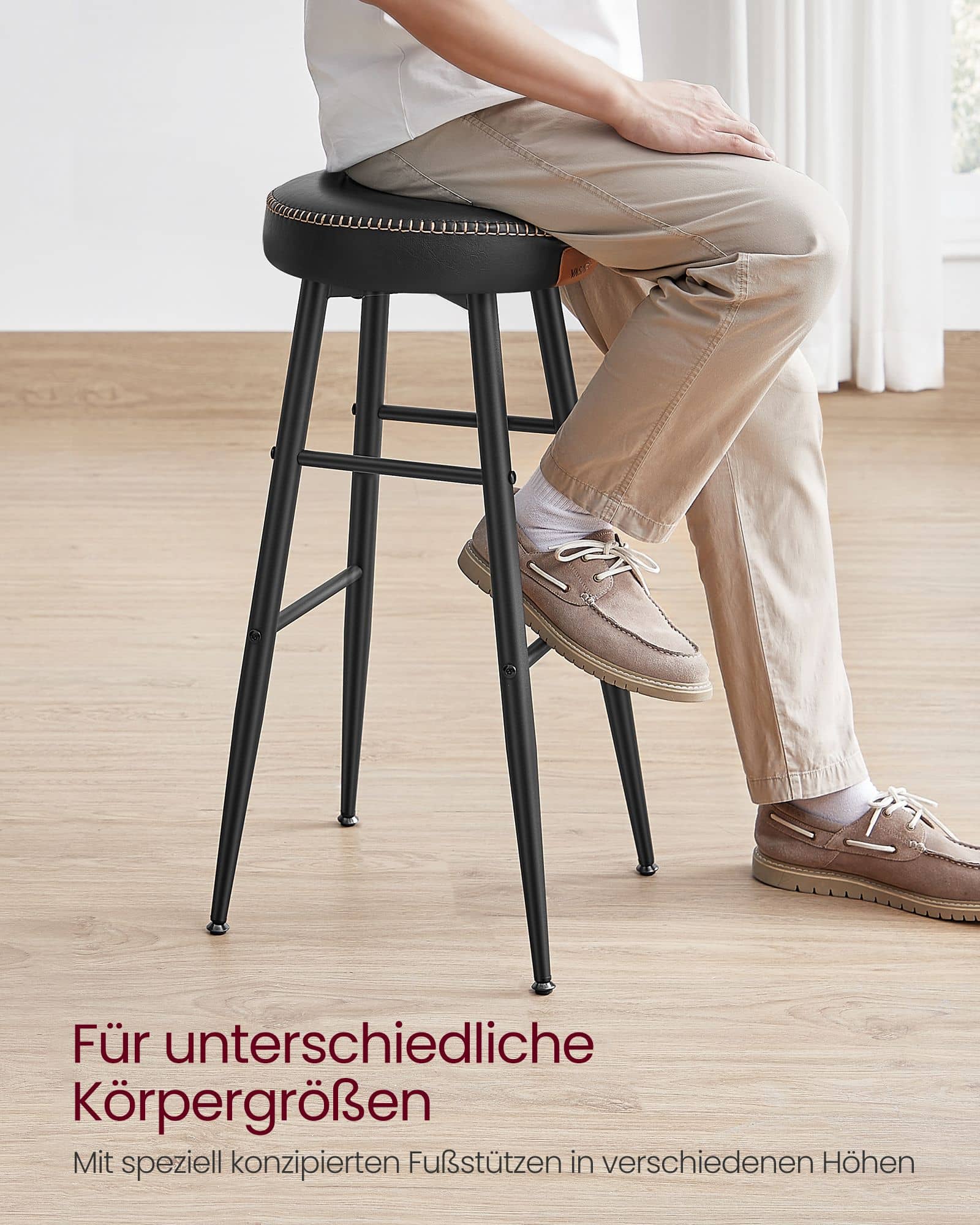 EKHO Kollektion - Barhocker 2er Set basisschwarz EKHO Kollektion - Barhocker 2er Set basisschwarz