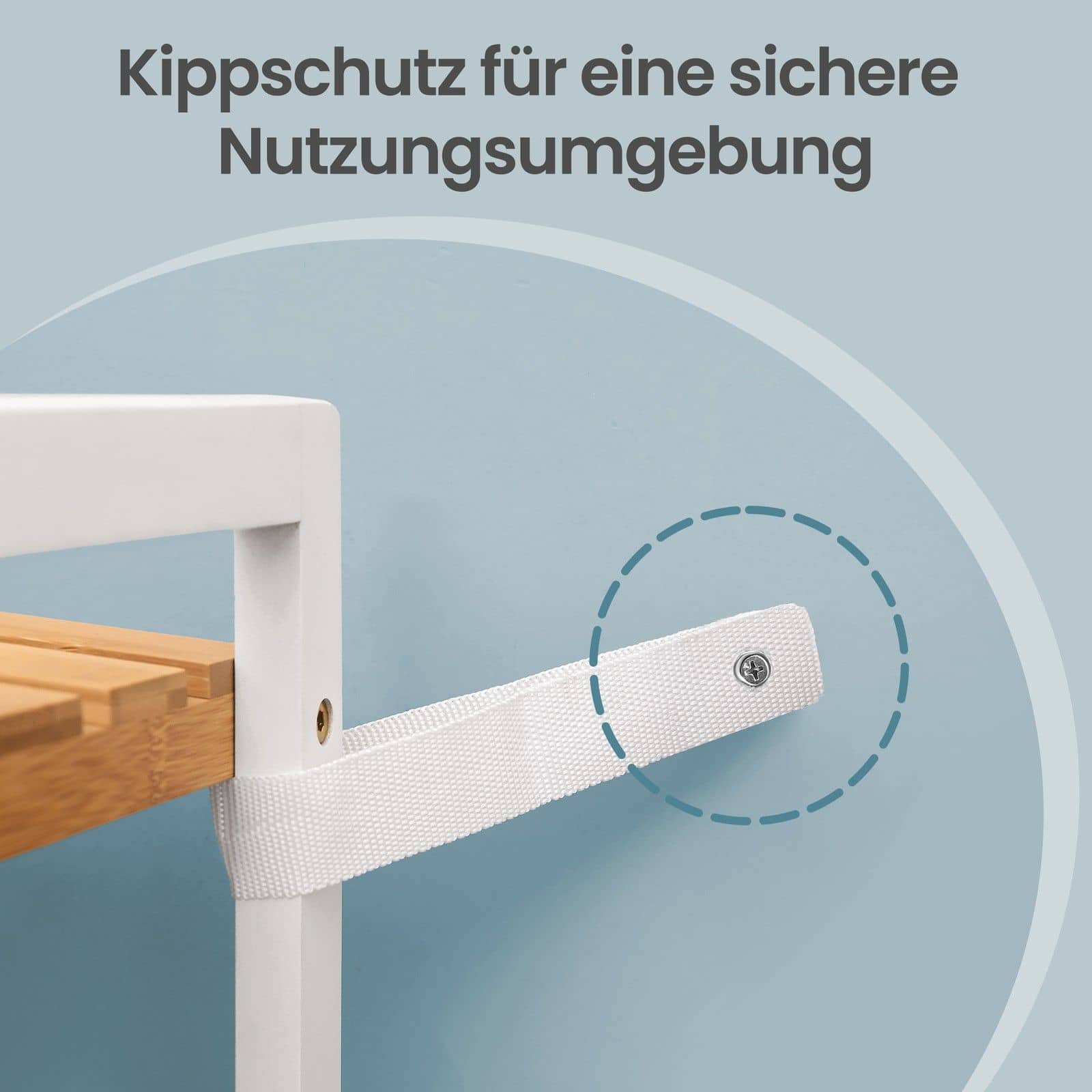 Bücherregal mit 4 Ablagen, Standregal für Wohnzimmer, Küche Bücherregal mit 4 Ablagen, Standregal für Wohnzimmer, Küche