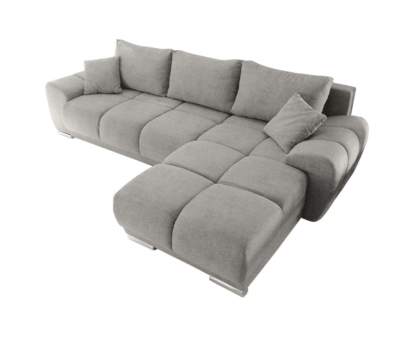 Ed Exciting Design Sofa Anton mit Schlaffunktion & Bettkasten in verschiedenen Farben erhältlich Luxus-Webstoff Flachgewebe beidseitig montierbar Ed Exciting Design Sofa Anton mit Schlaffunktion & Bettkasten in verschiedenen Farben erhältlich Luxus-Webstoff Flachgewebe beidseitig montierbar