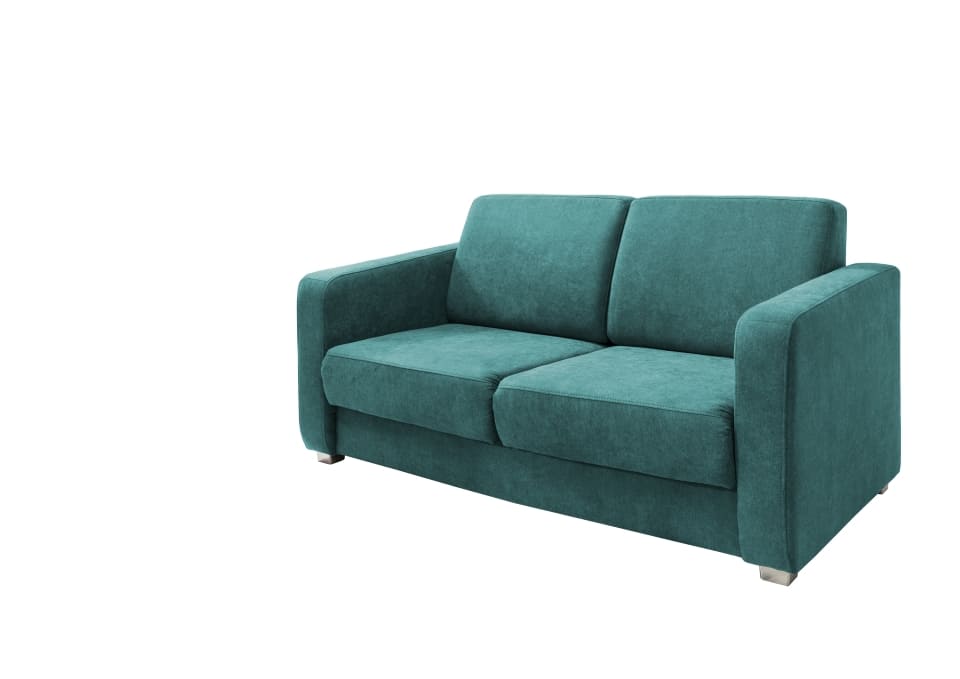 Benformato_Mia_2F_3607-4 Tauchen Sie ein in Petrol: Das Sofa Mia von Benformato - Stil und Funktionalität