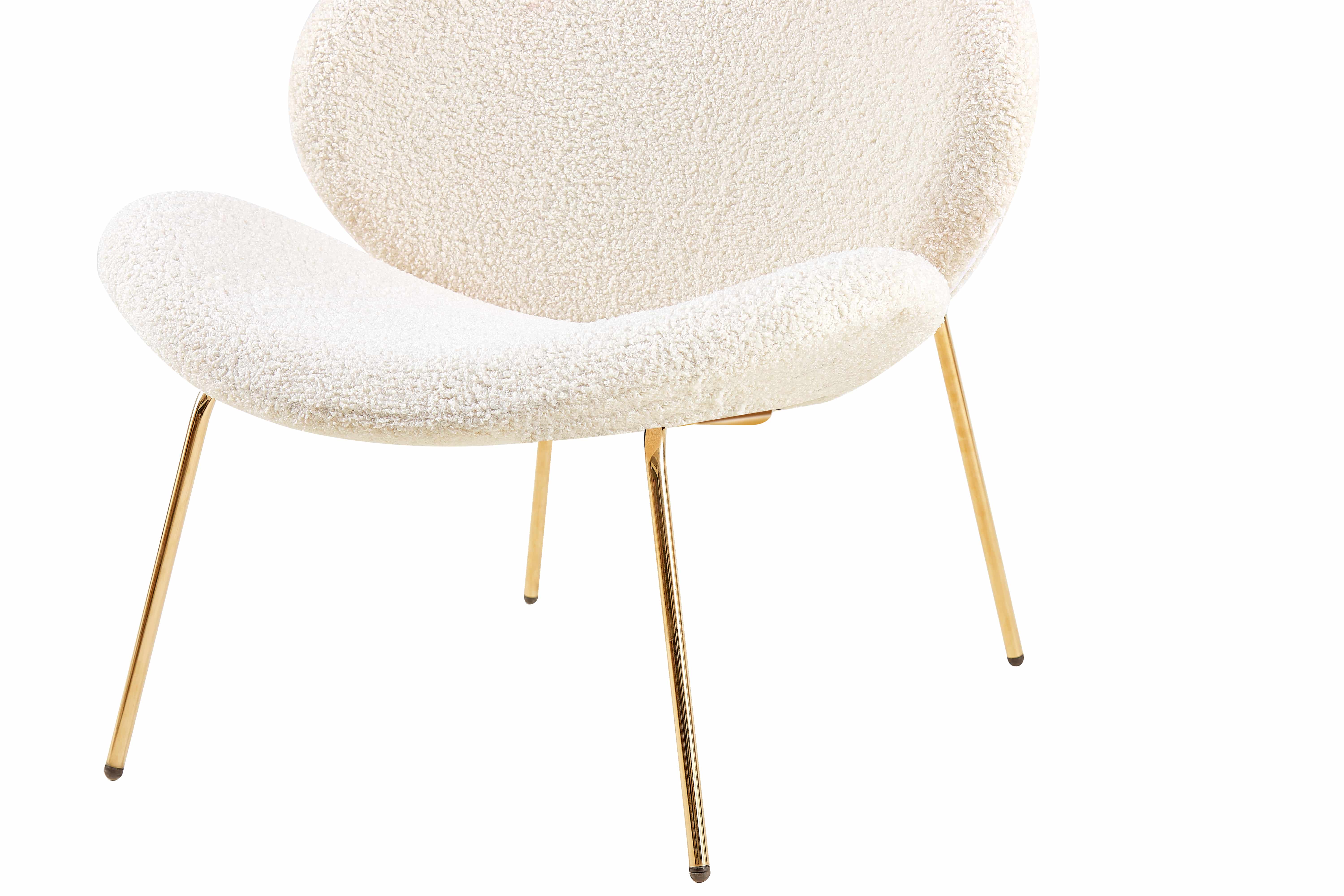 Stuhl Jaden 125 2er-Set Weiß / Gold Stuhl Jaden 125 2er-Set Weiß / Gold