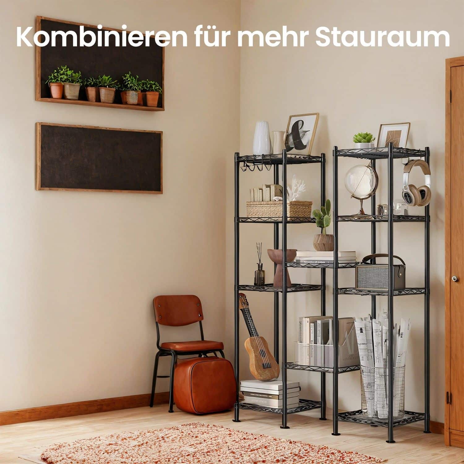 Badezimmerregal, Standregal, Metallregal Badezimmerregal, Standregal, Metallregal