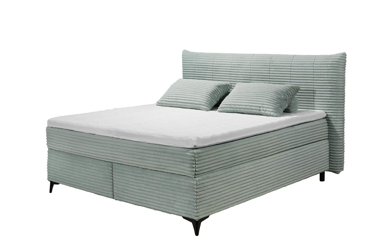 Boxspringbett Seattle Breitcord Ambience 180x200