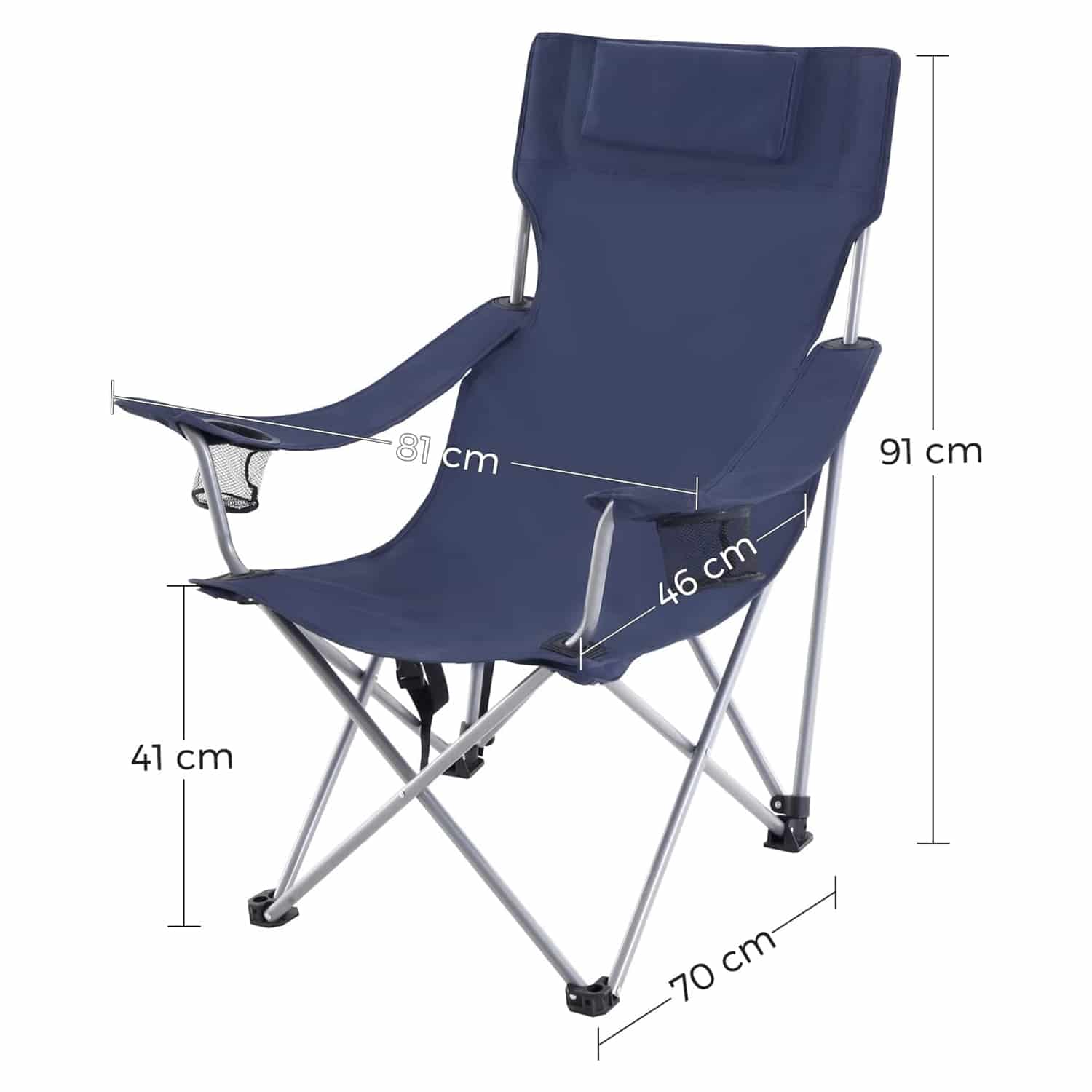 Campingstühle mit Armlehnen 2er Set-GCB09AG02 Campingstühle mit Armlehnen 2er Set-GCB09AG02