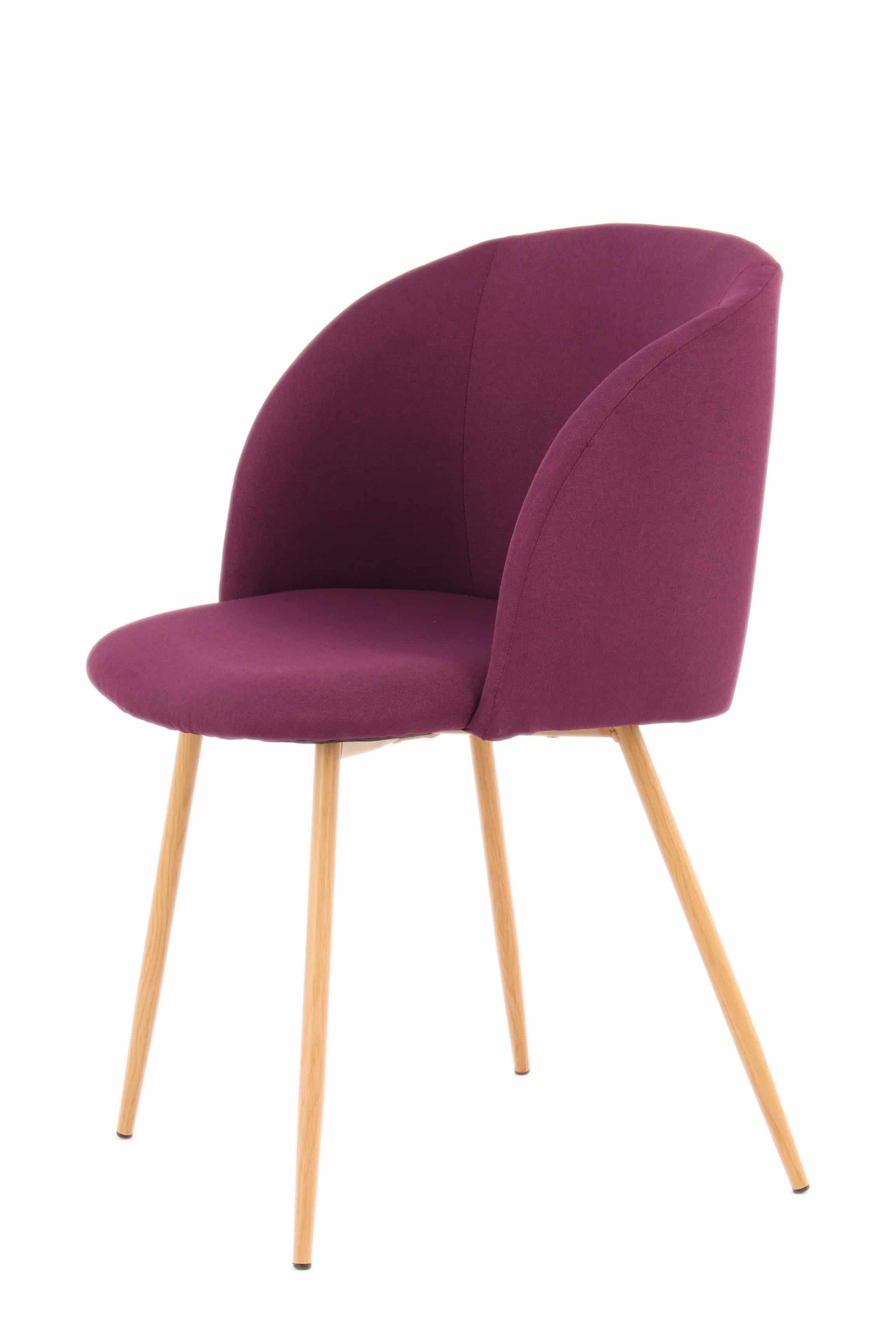 Stuhl Celina 210 2er-Set Violett Stuhl Celina 210 2er-Set Violett