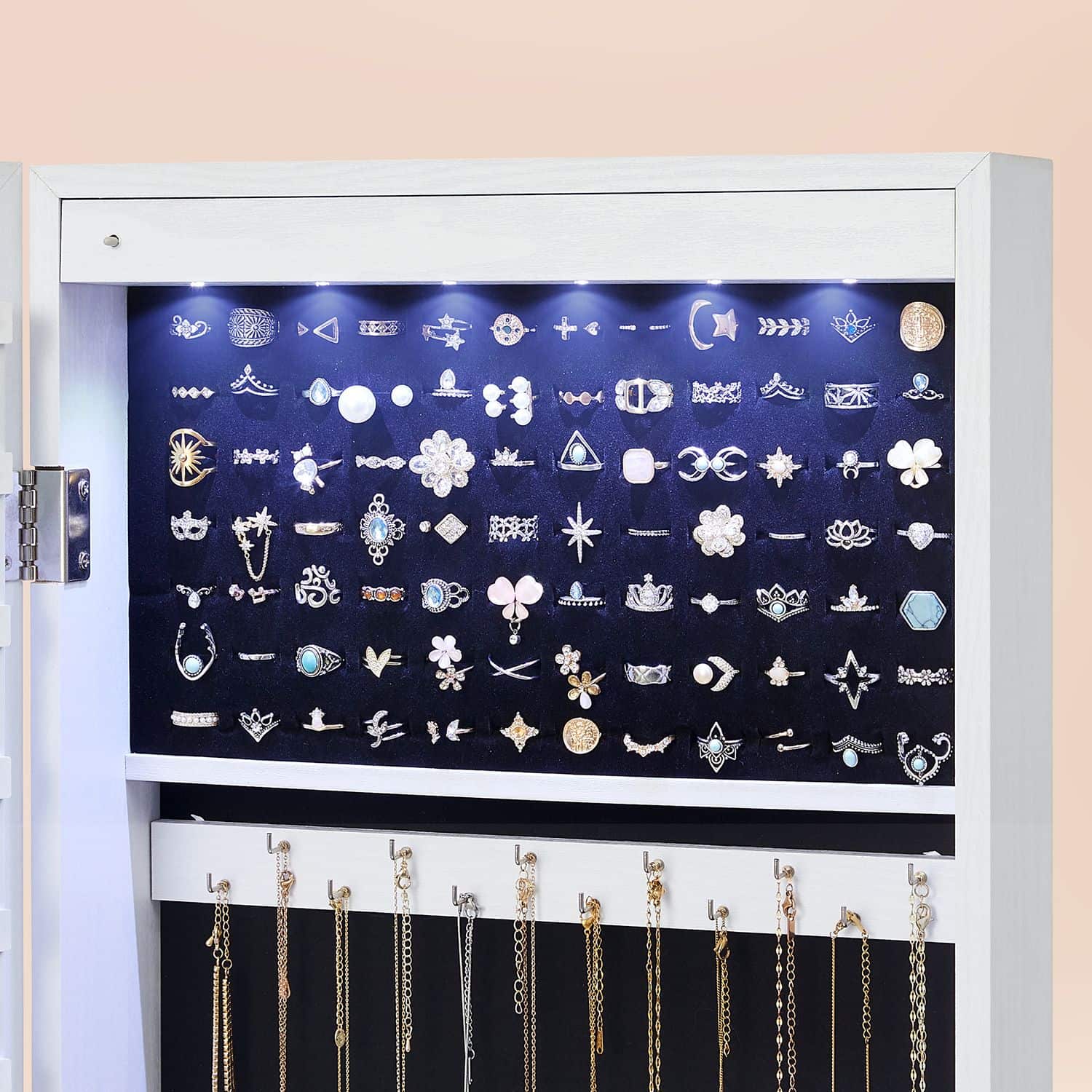Eleganter Schmuckschrank hängend-B34JBC93W Eleganter Schmuckschrank hängend-B34JBC93W