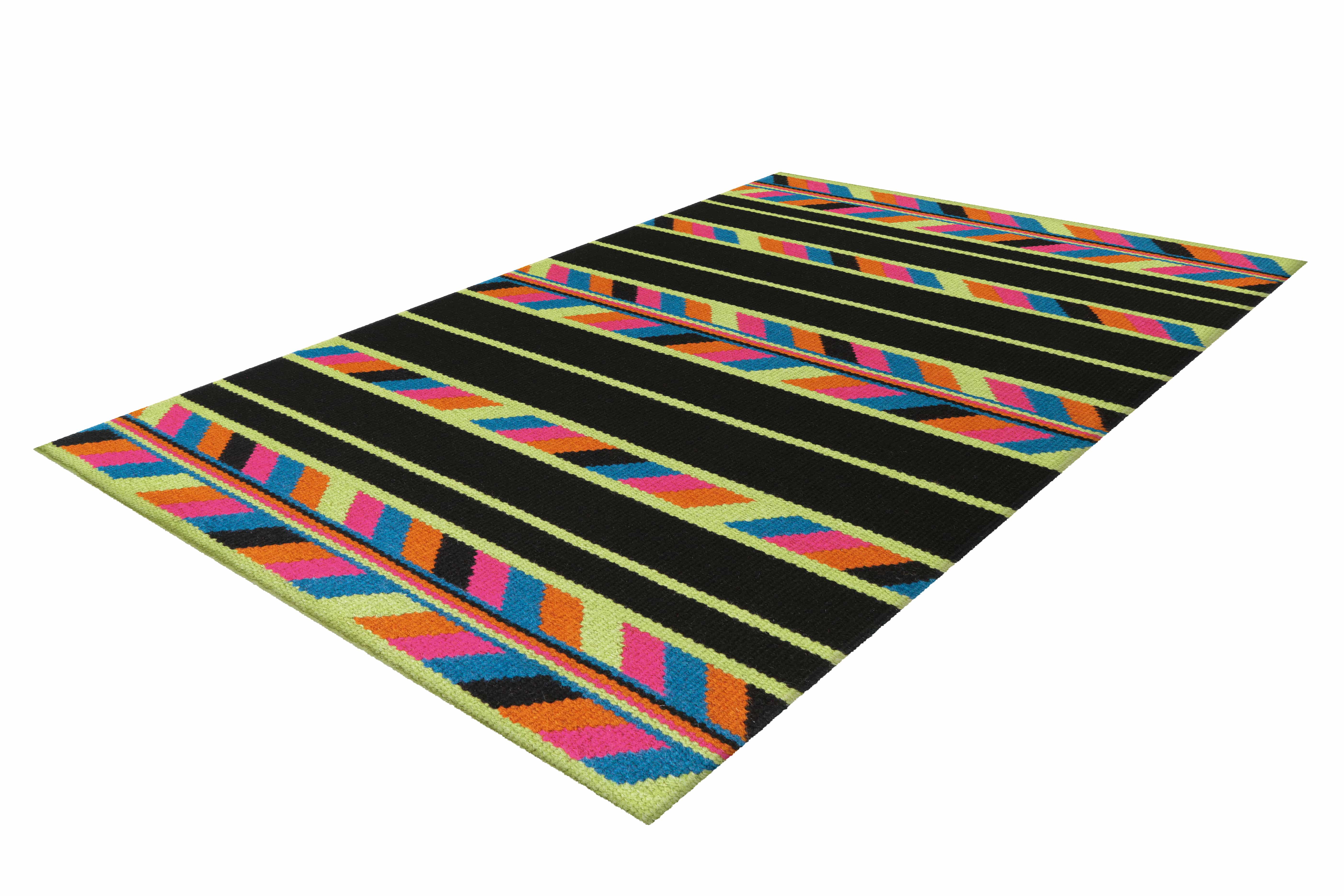Craft 8053 Multi / Schwarz 170cm x 240cm Craft 8053 Multi / Schwarz 170cm x 240cm