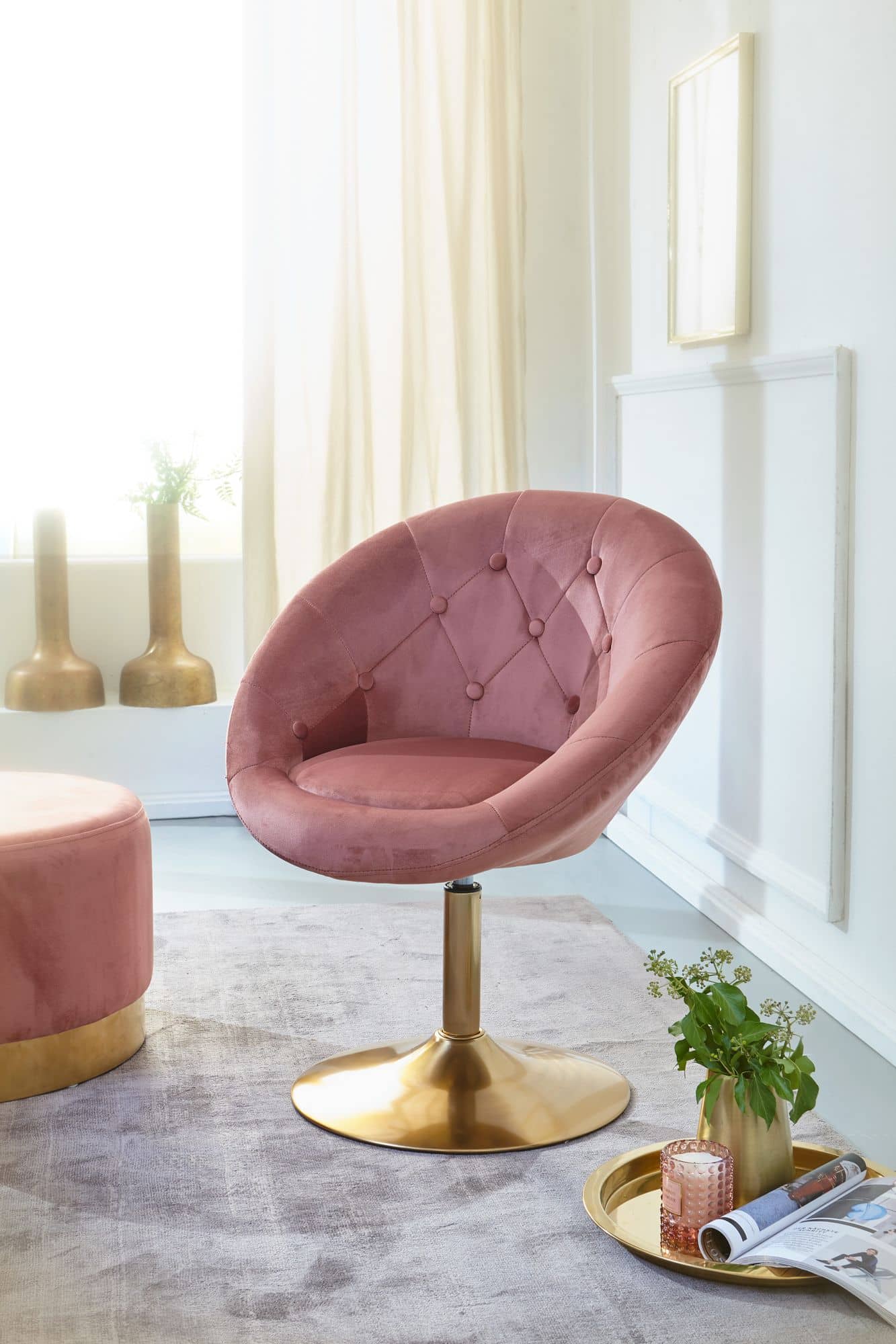 57487-Wohnling-Loungesessel-Samt-Rosa-WL6-300-WL6-300_25 Rosa und Gold: Luxuriöser Loungesessel für Ihr Zuhause