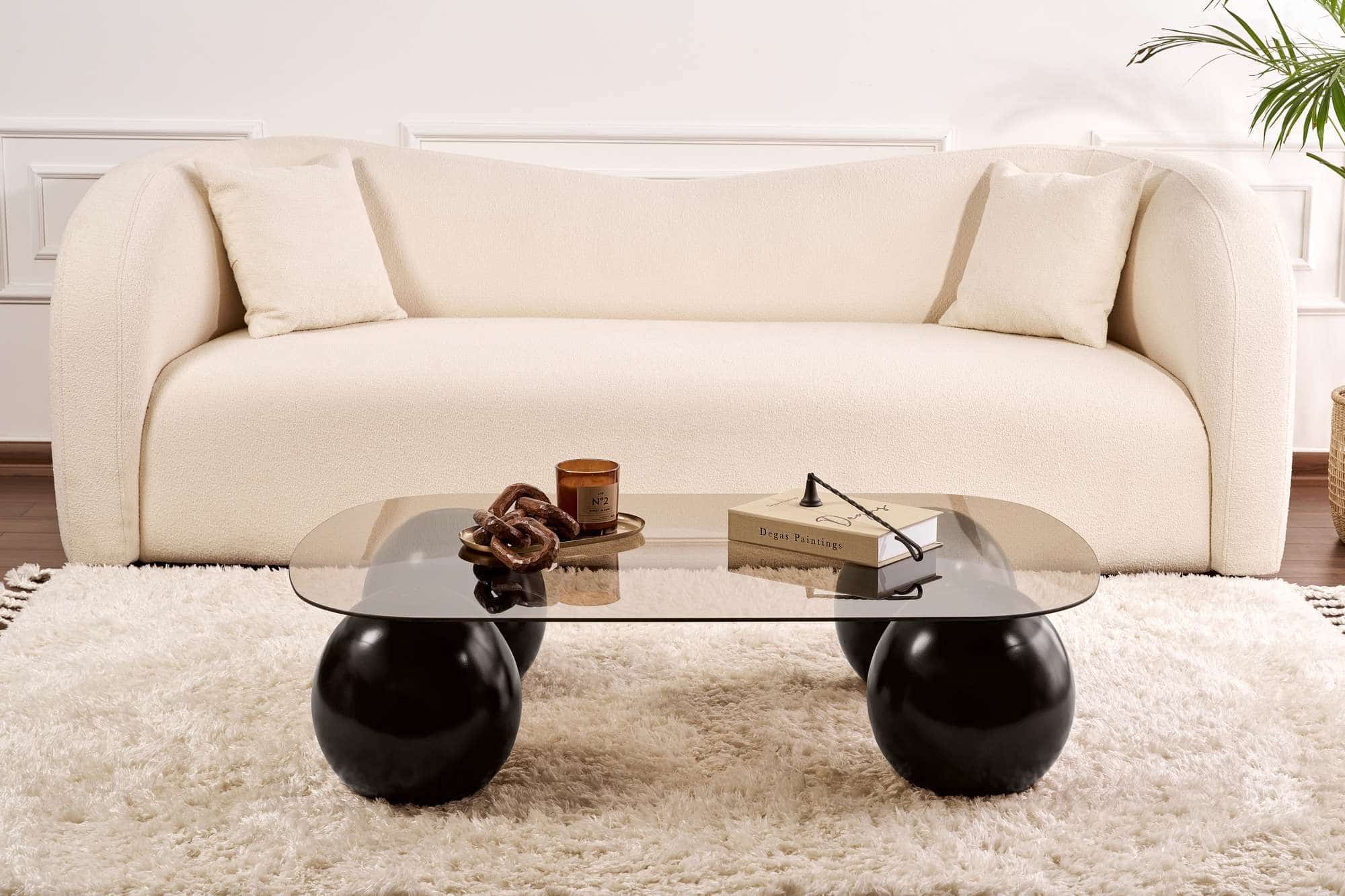 Evara - Schwarz, grau - Couchtisch Evara - Schwarz, grau - Couchtisch