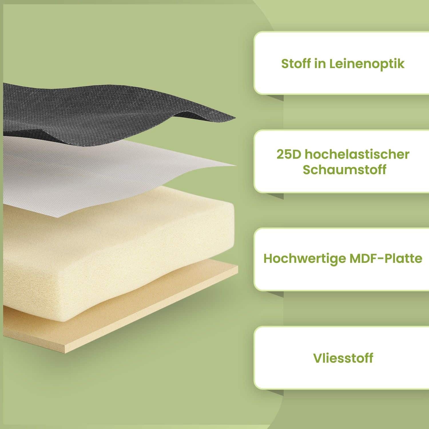 Kleiner Sitzwürfel Dunkelgrau Kleiner Sitzwürfel Dunkelgrau