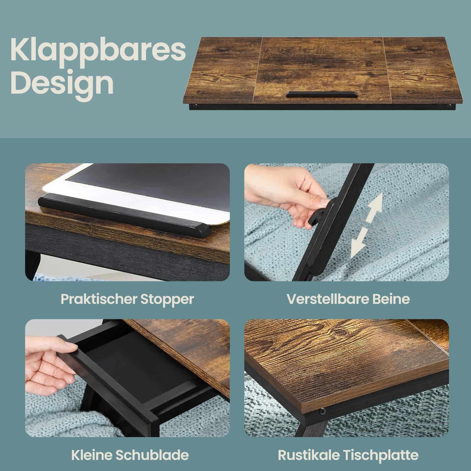 Laptopständer höhenverstellbar Industriestil Laptopständer höhenverstellbar Industriestil