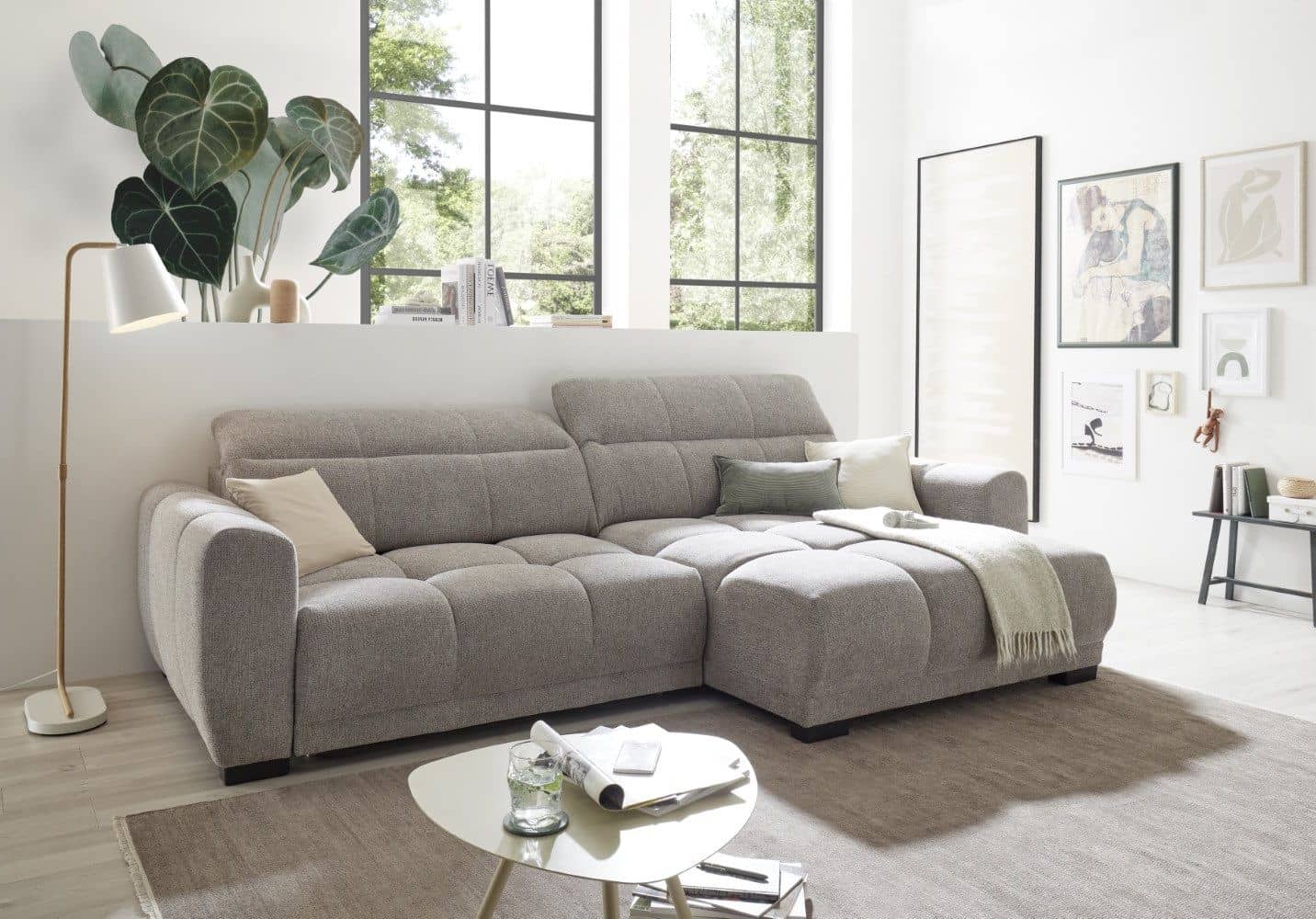 ED Exciting Design Ecksofa Hunter mit elektrischer Sitztiefenverstellung ED Exciting Design Ecksofa Hunter mit elektrischer Sitztiefenverstellung