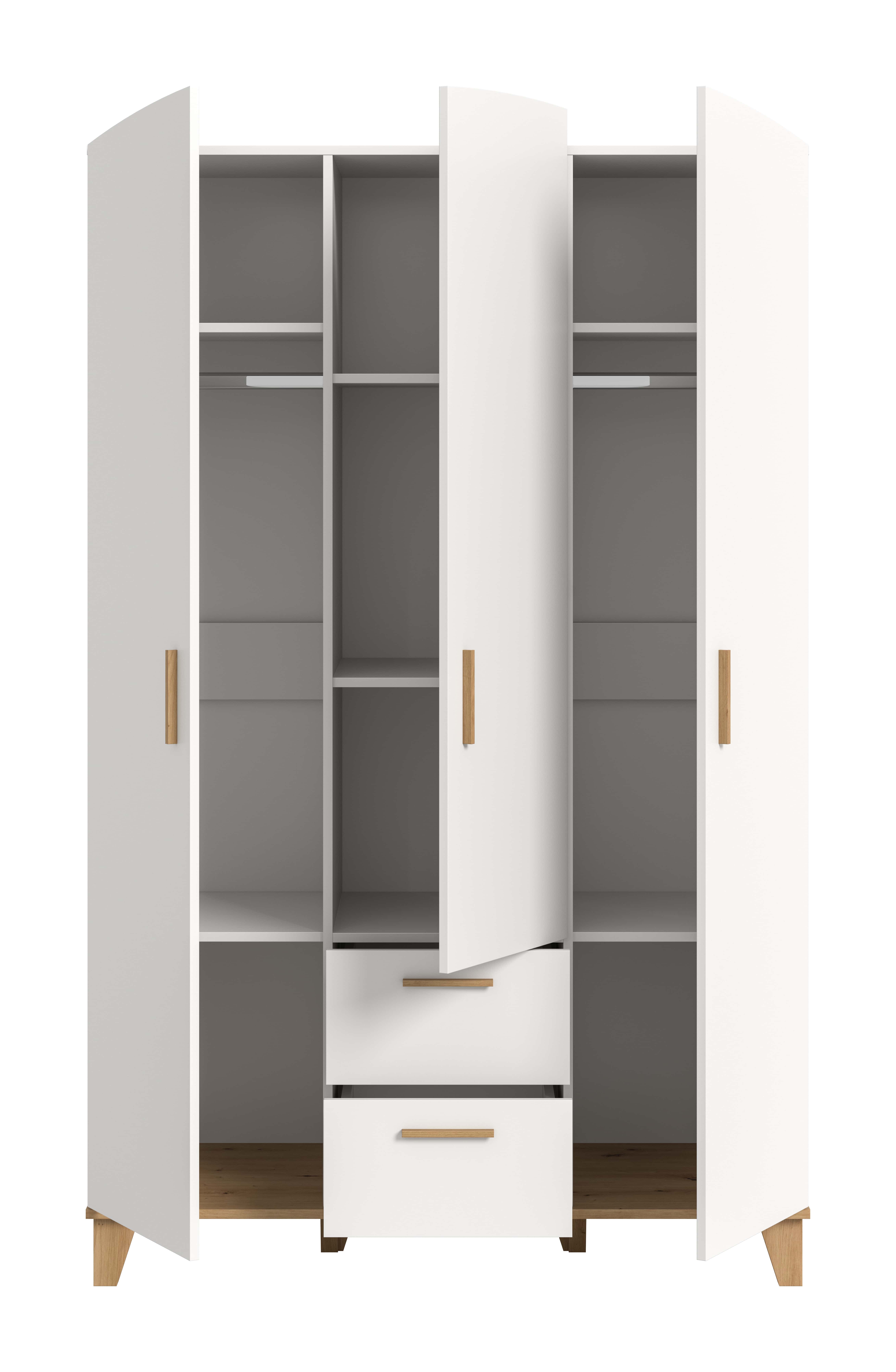 Stella Kleiderschrank 3-türig