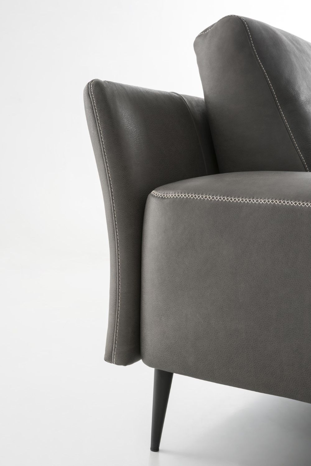 Echtleder Sofa Forma 2-Sitzer – Luxus aus Semi-Anilin Leder - designwerk