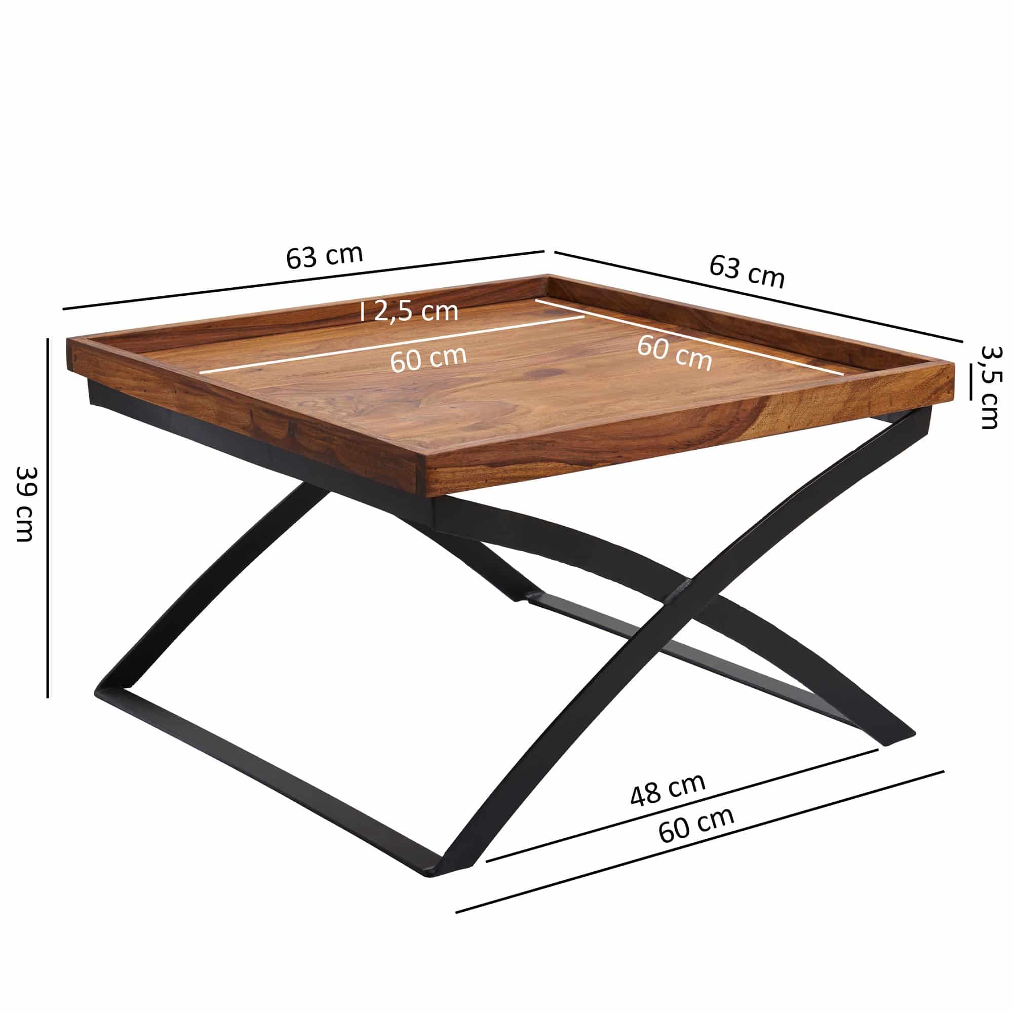 47278-WOHNLING-Couchtisch-63x63x39-cm-Sheesham-WL_3 Couchtisch WL5.595 63x39x63cm Sheesham Massivholz / Metall Sofatisch