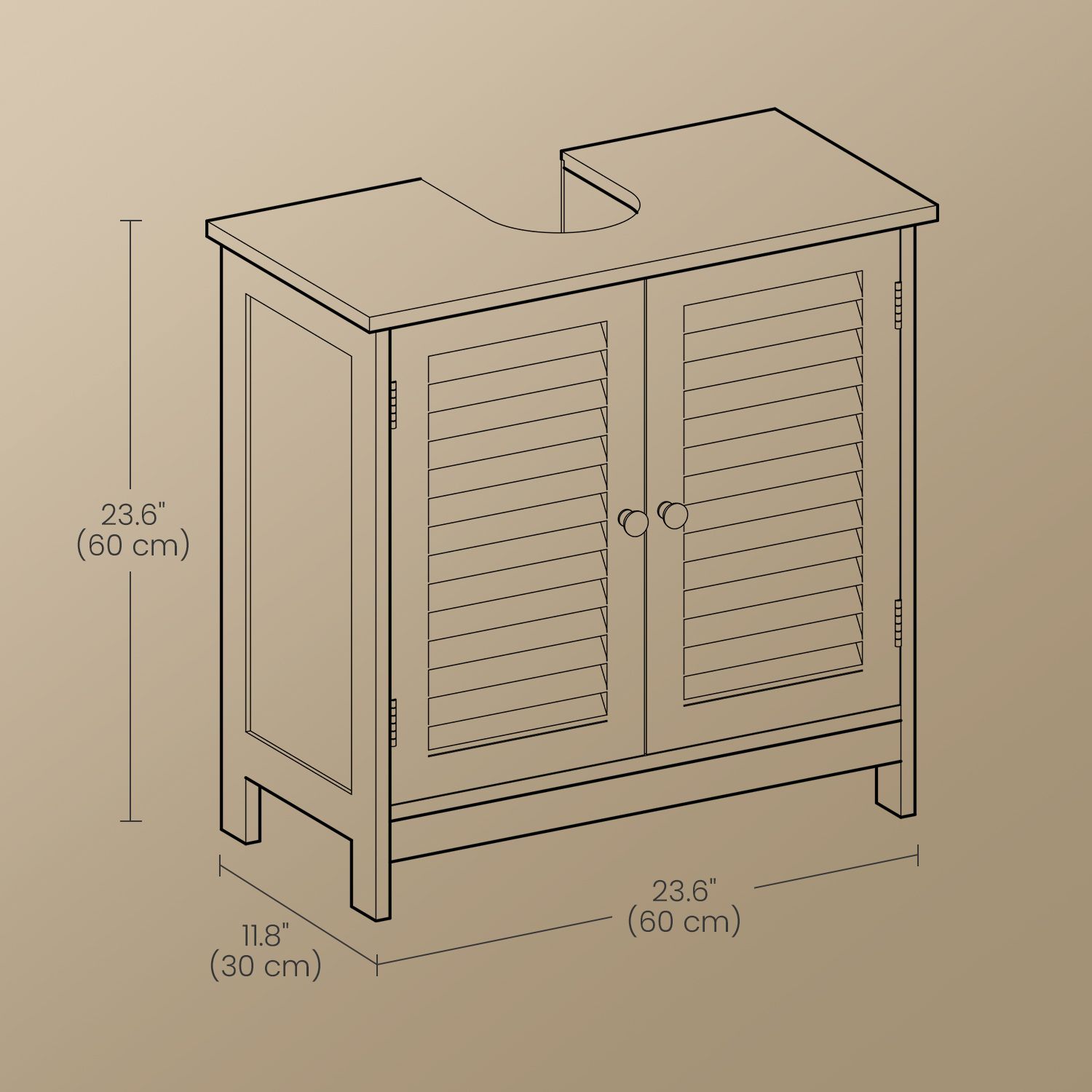 Waschbeckenunterschrank, Badezimmerschrank, Aufbewahrungsschrank Waschbeckenunterschrank, Badezimmerschrank, Aufbewahrungsschrank
