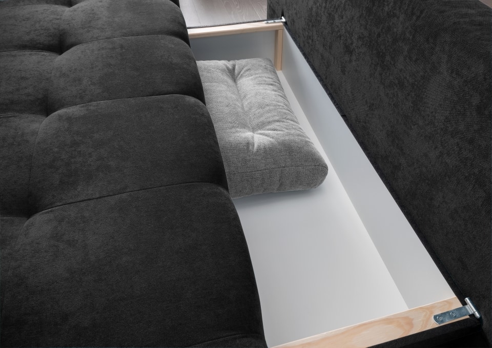 Benformato_Verzino_2FBK_3610_RK9753-2 "Elegantes Schwarz: Verzino 2er Einzelsofa für zeitlose Wohnraumgestaltung