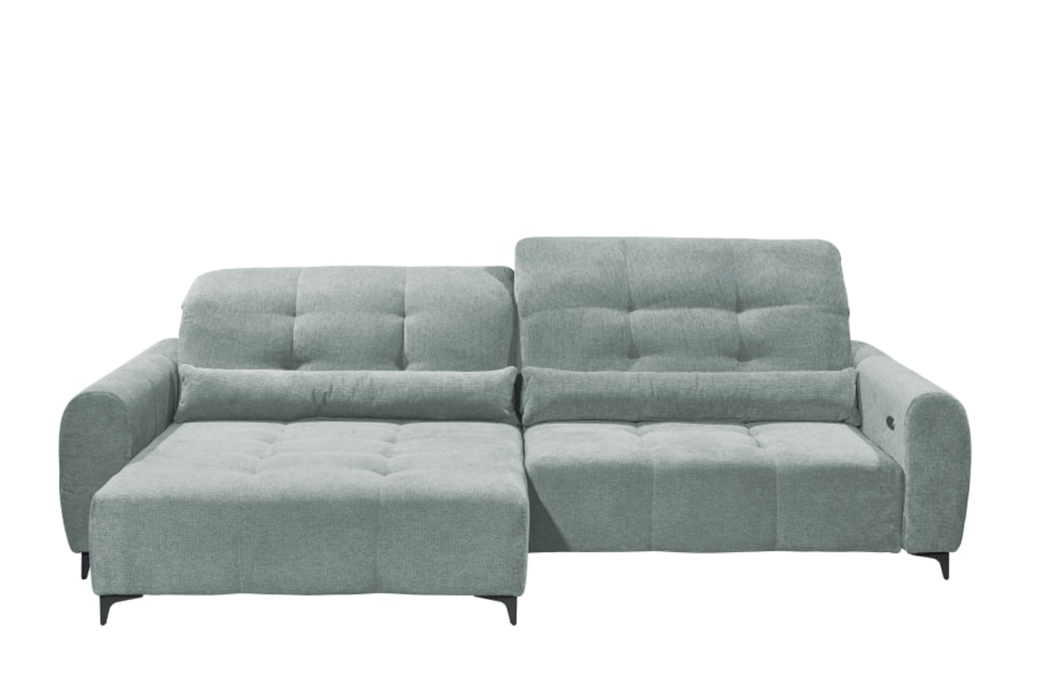 XXL Cosyseat Nassau - ice blue – Das Ecksofa mit Elektrofunktion und Loveseat-Komfort XXL Cosyseat Nassau - ice blue – Das Ecksofa mit Elektrofunktion und Loveseat-Komfort