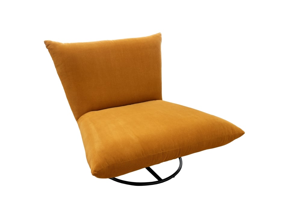 Benformato_Cremona_Drehsessel_4811 Gelber Glanz: Stilvoller Benformato Cremona Drehsessel