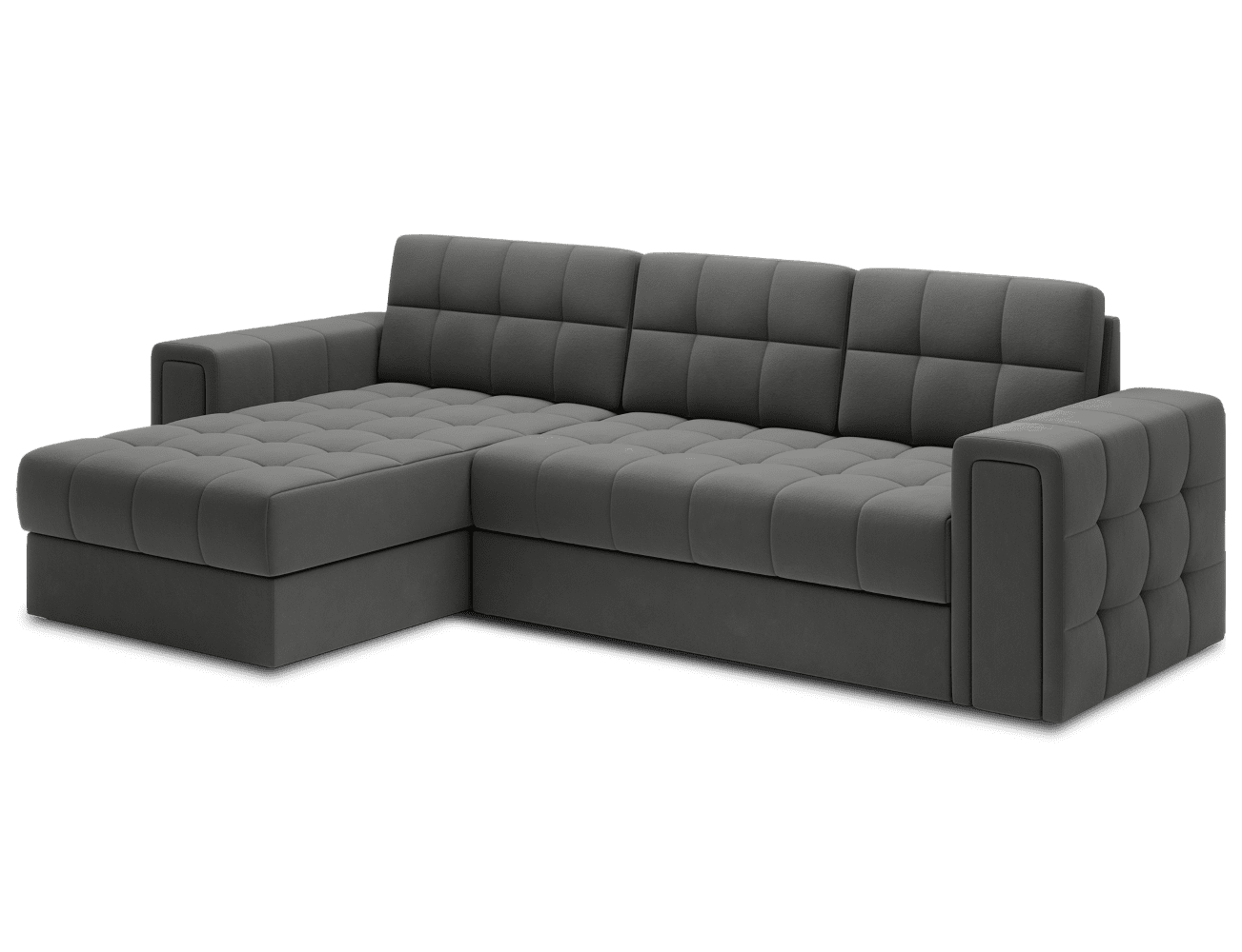 Ecksofa Blenvi mit Schlaffunktion & Bettkasten | Sola | Eltap | beidseitig montierbar