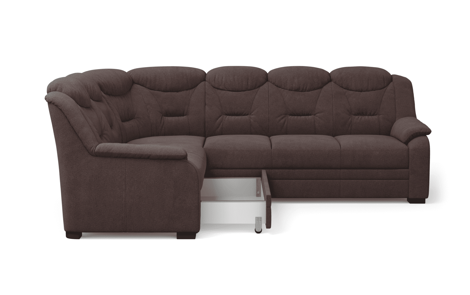 Ecksofa Marcus - New York - mit Schlaffunktion & Bettkasten - Cotta