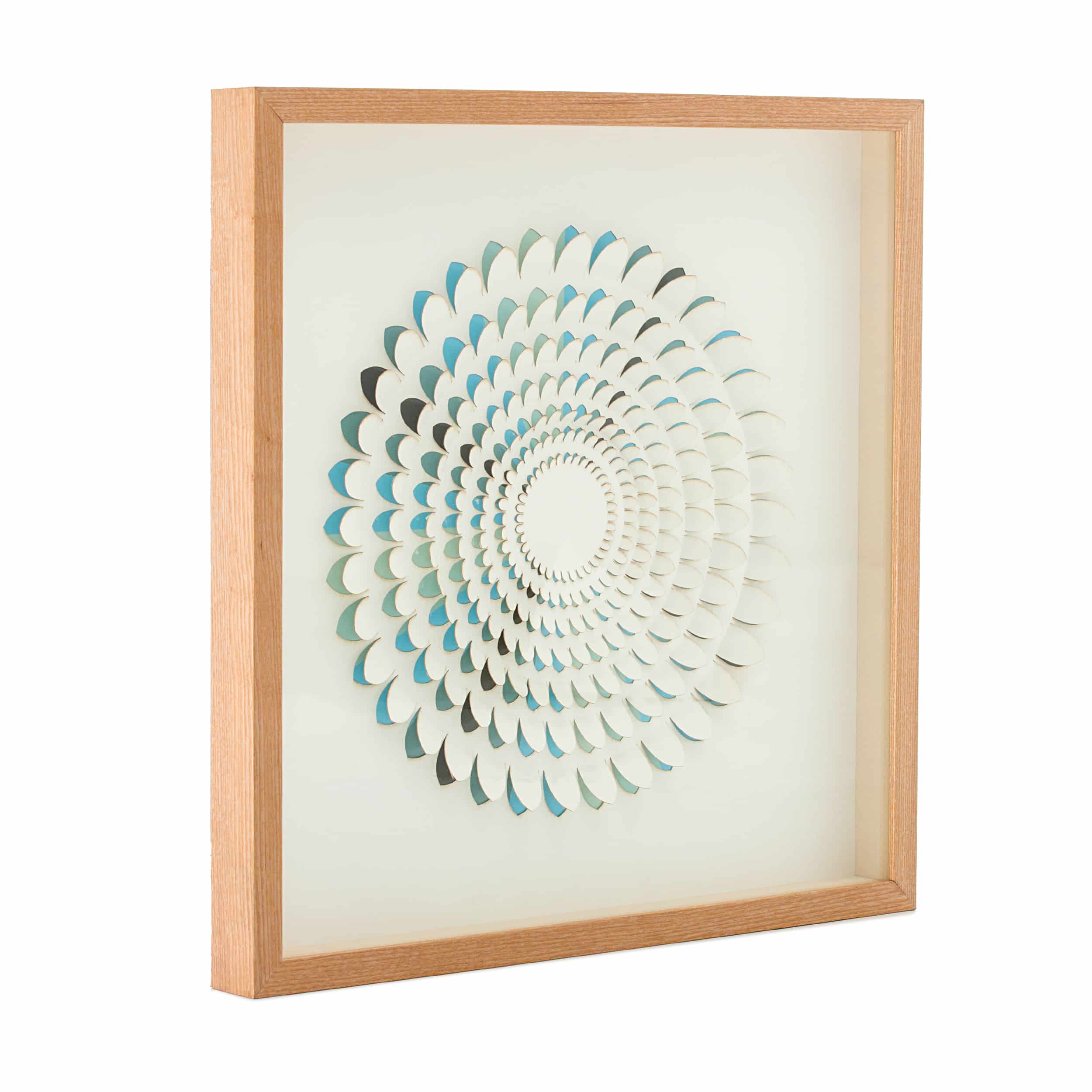 Bilder Papierkunst Circle I 60cm x 60cm Bilder Papierkunst Circle I 60cm x 60cm