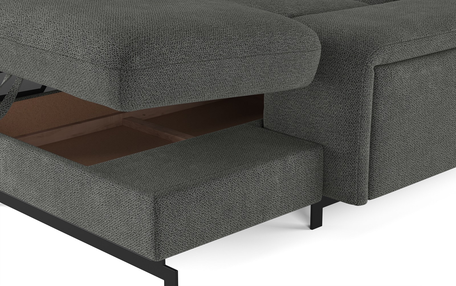 Emma Wohnlandschaft mit Schlaffunktion und Bettkasten - Cotta Emma Wohnlandschaft mit Schlaffunktion und Bettkasten - Cotta