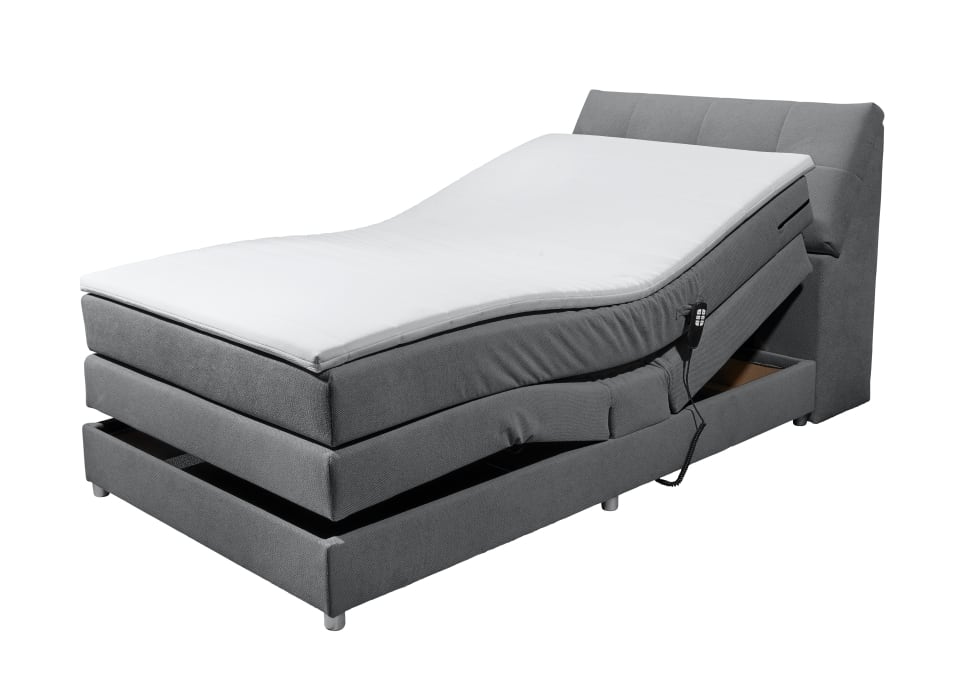 Boxspringbett Toulouse A von Ed Exciting Design Farbe Anthrazit – Motor, Stauraum & Relaxfunktion H2 Boxspringbett Toulouse A von Ed Exciting Design Farbe Anthrazit – Motor, Stauraum & Relaxfunktion H2