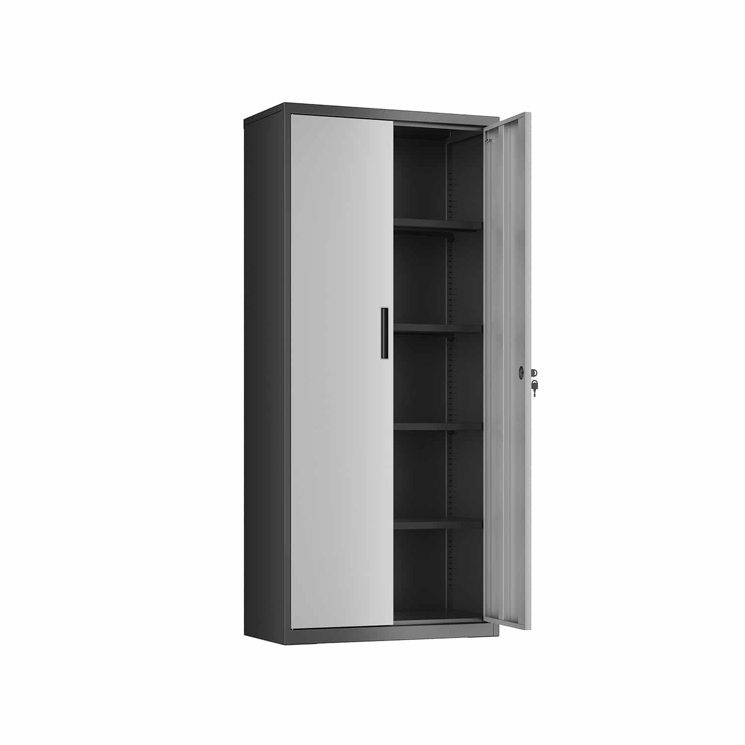 Aktenschrank 5 Ebenen mit verstellbaren Ablagen-OMC015S01 Aktenschrank 5 Ebenen mit verstellbaren Ablagen-OMC015S01