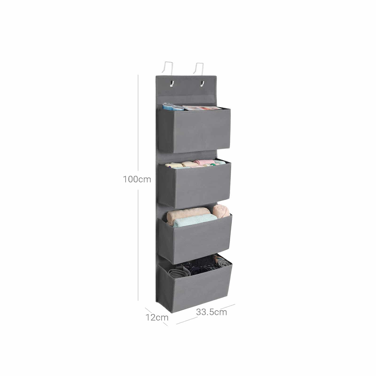 Hängender Organizer mit 4 Taschen-B34RDH04G Hängender Organizer mit 4 Taschen-B34RDH04G