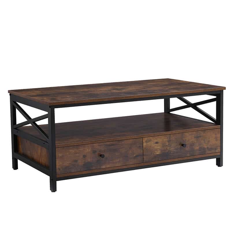 Couchtisch mit Schubladen Couchtisch mit Schubladen