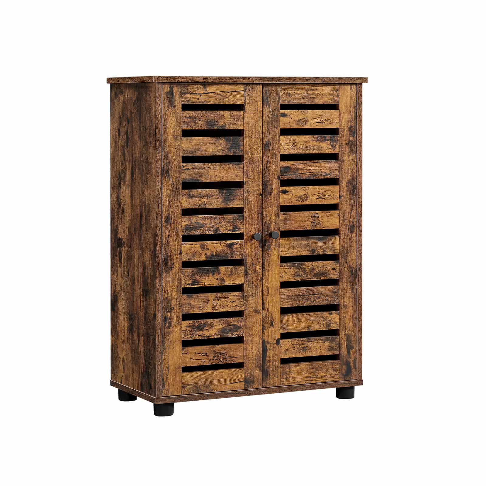 1QTvCyubLjNcFE Eleganter VASAGLE Badezimmerschrank in Vintagebraun