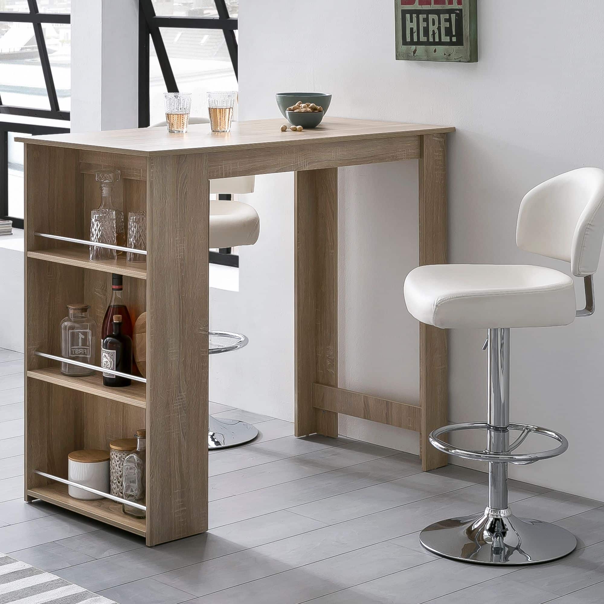 47536-WOHNLING-Bartisch-TABBY-Sonoma-WL5-733-WL5-733_1 Bartisch WL5.733 Sonoma 120 x 107,5 x 60 cm Stehtisch Holz Küchenbartisch