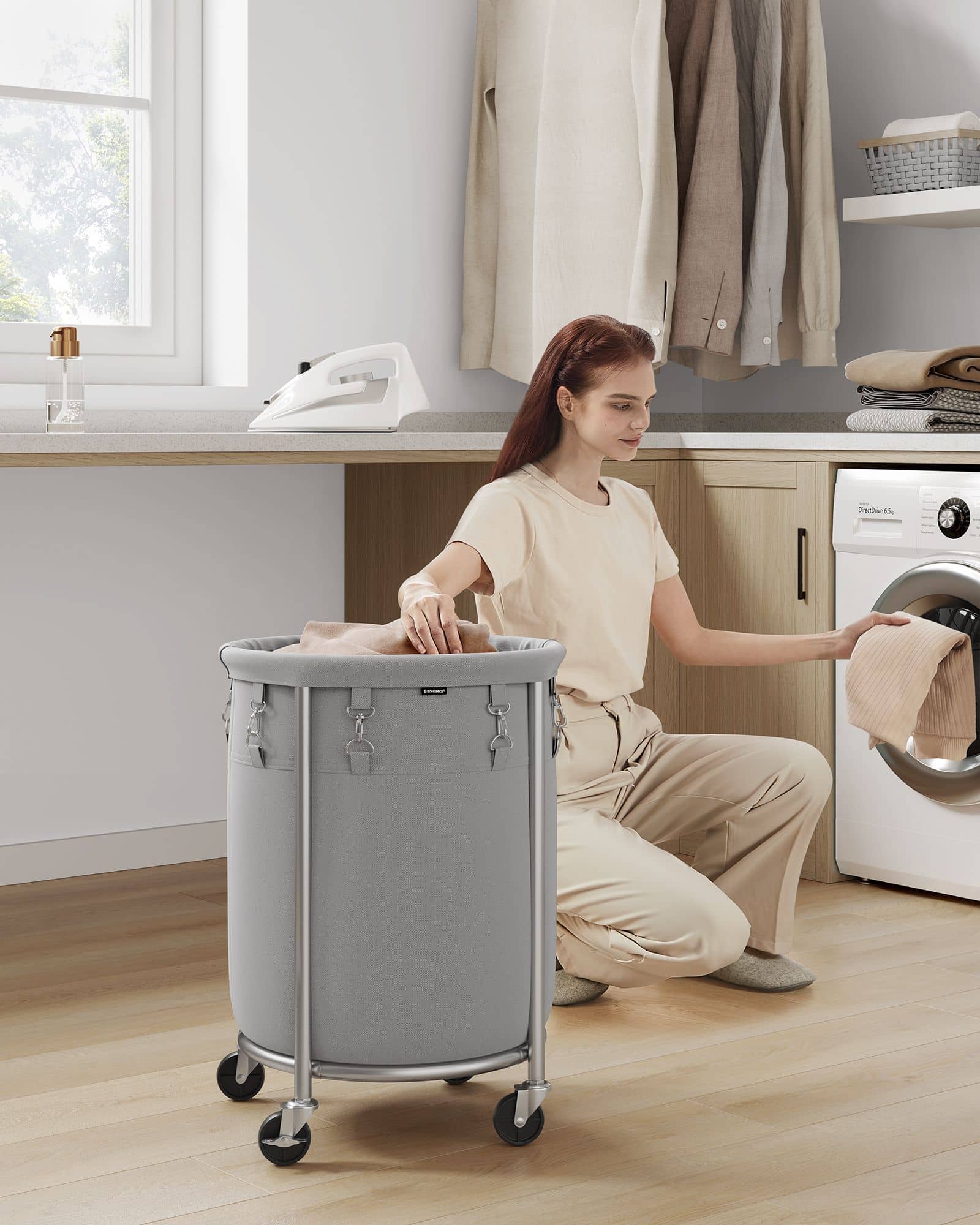 Wäschekorb mit Rollen Wäschekorb mit Rollen